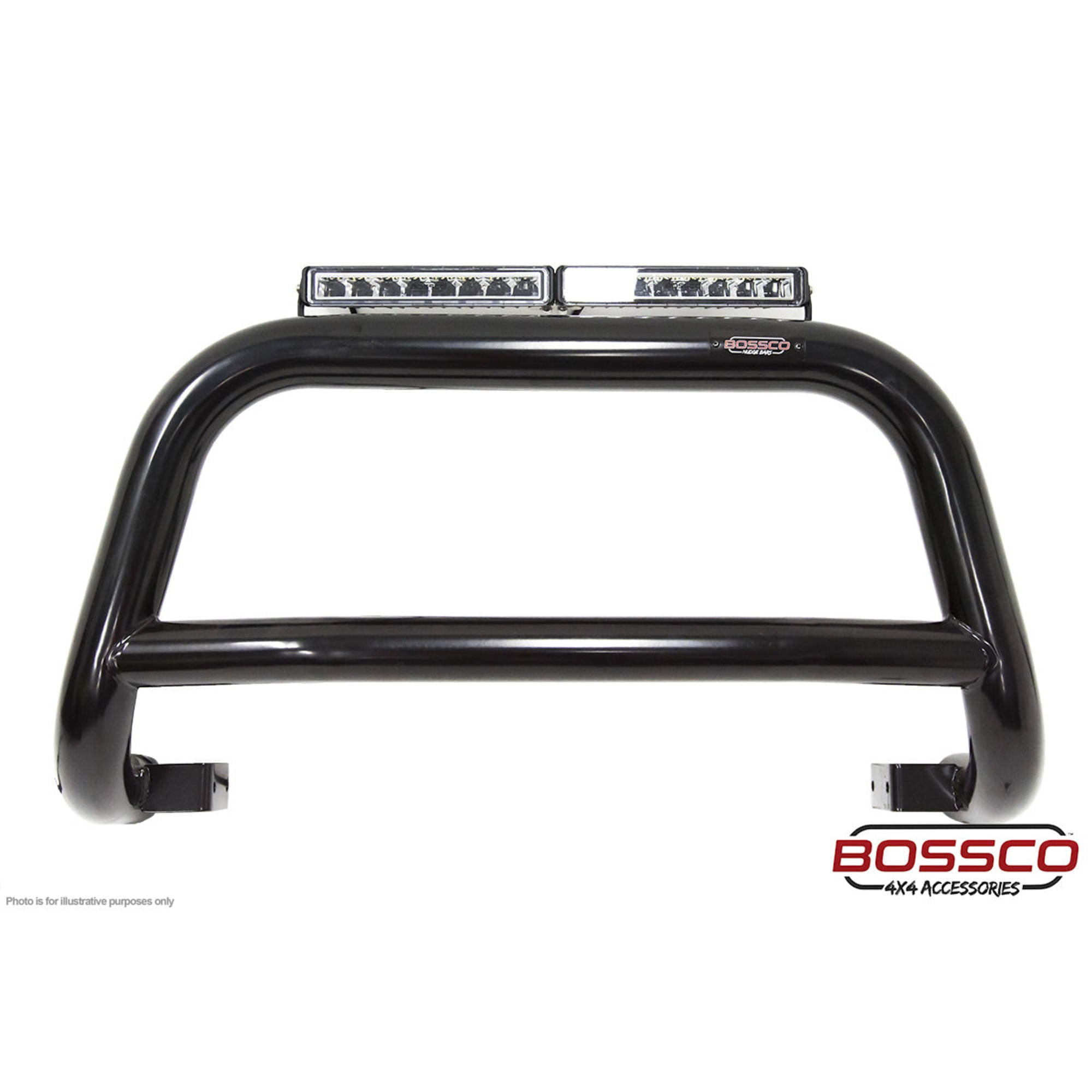 2x Modular 10" Single Row LED Light Bars w/ Wiring Harness | 4200 Lumens Each | Fitted with Osram LEDs