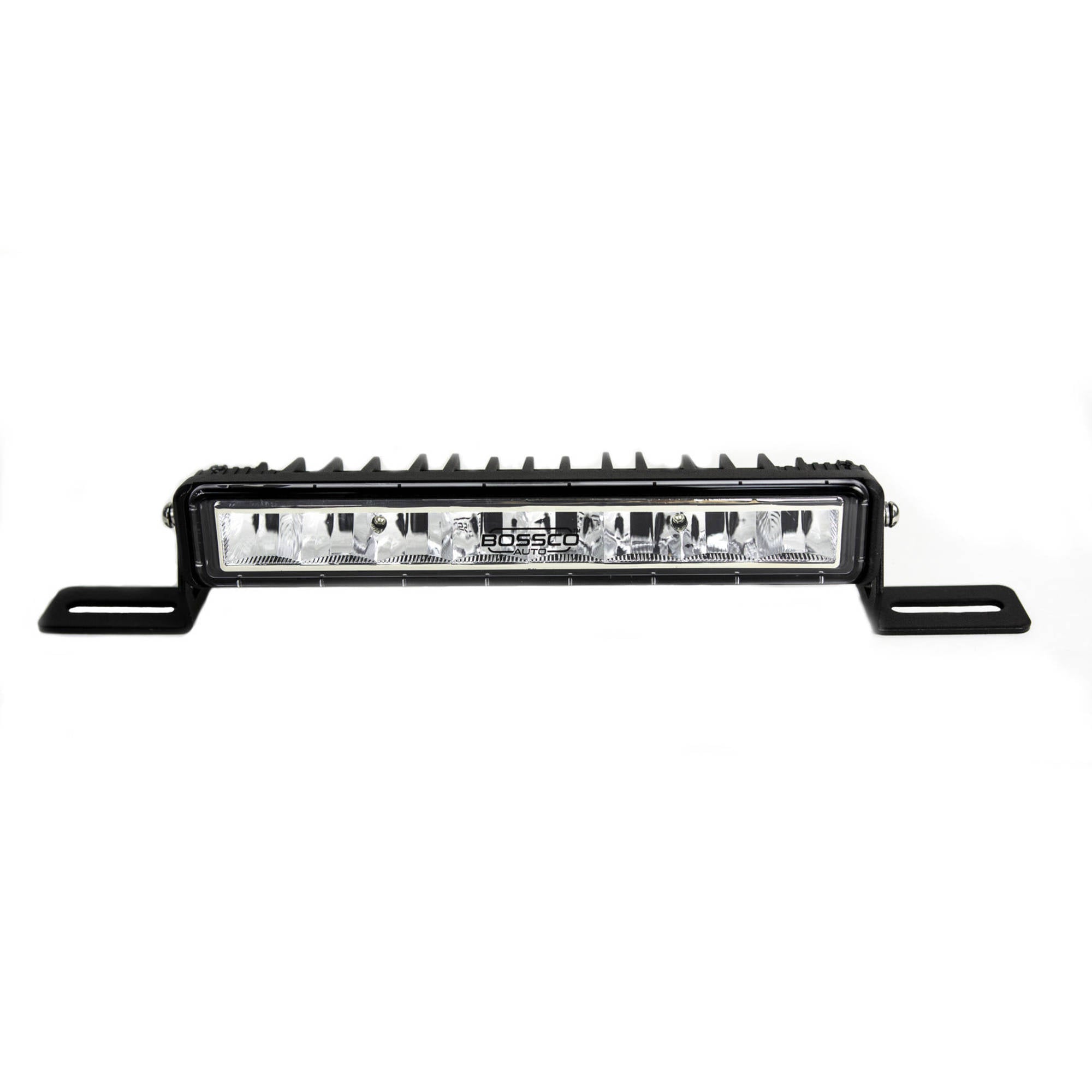 2x Modular 10" Single Row LED Light Bars w/ Wiring Harness | 4200 Lumens Each | Fitted with Osram LEDs
