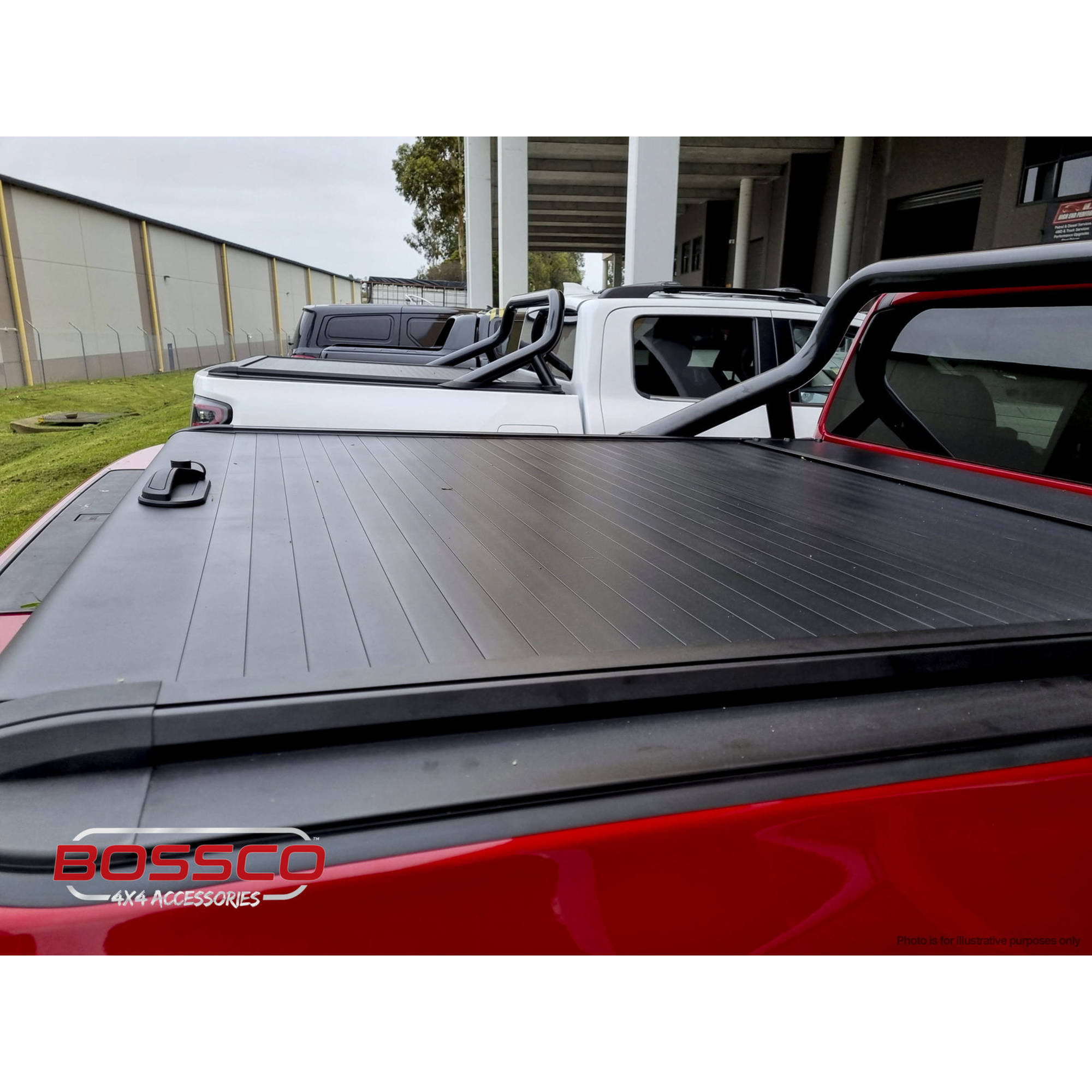 Manual Roller Shutter Suitable For Nissan Navara NP300 2015-2022 - style 2