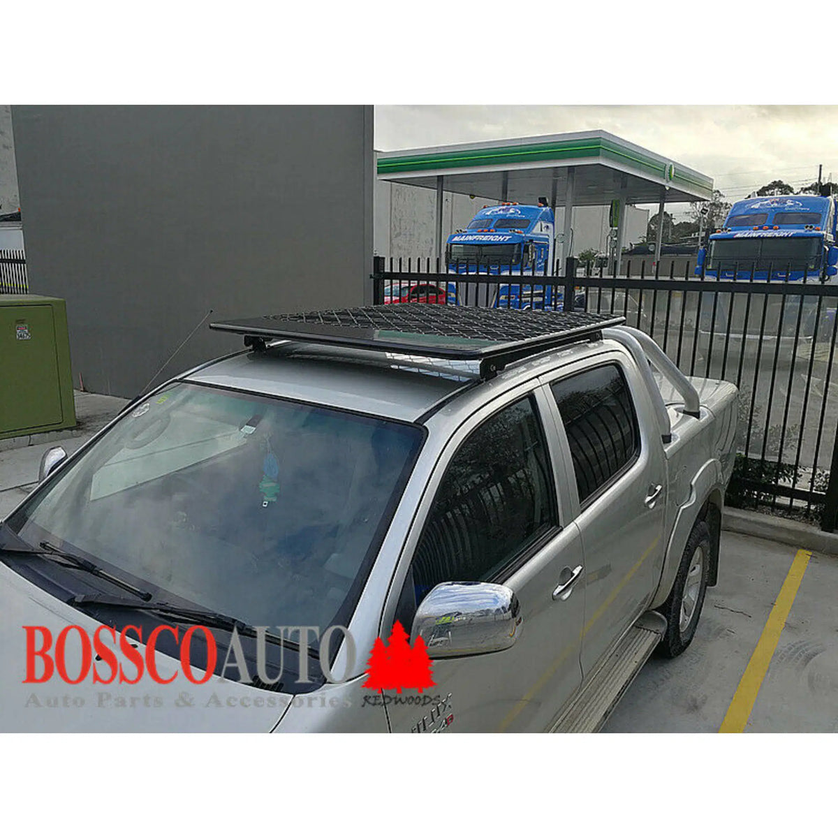 Tradesman Roof Basket for Mitsubishi Triton MQ/MR 2015-2021 | Flat Roof Rack Platform