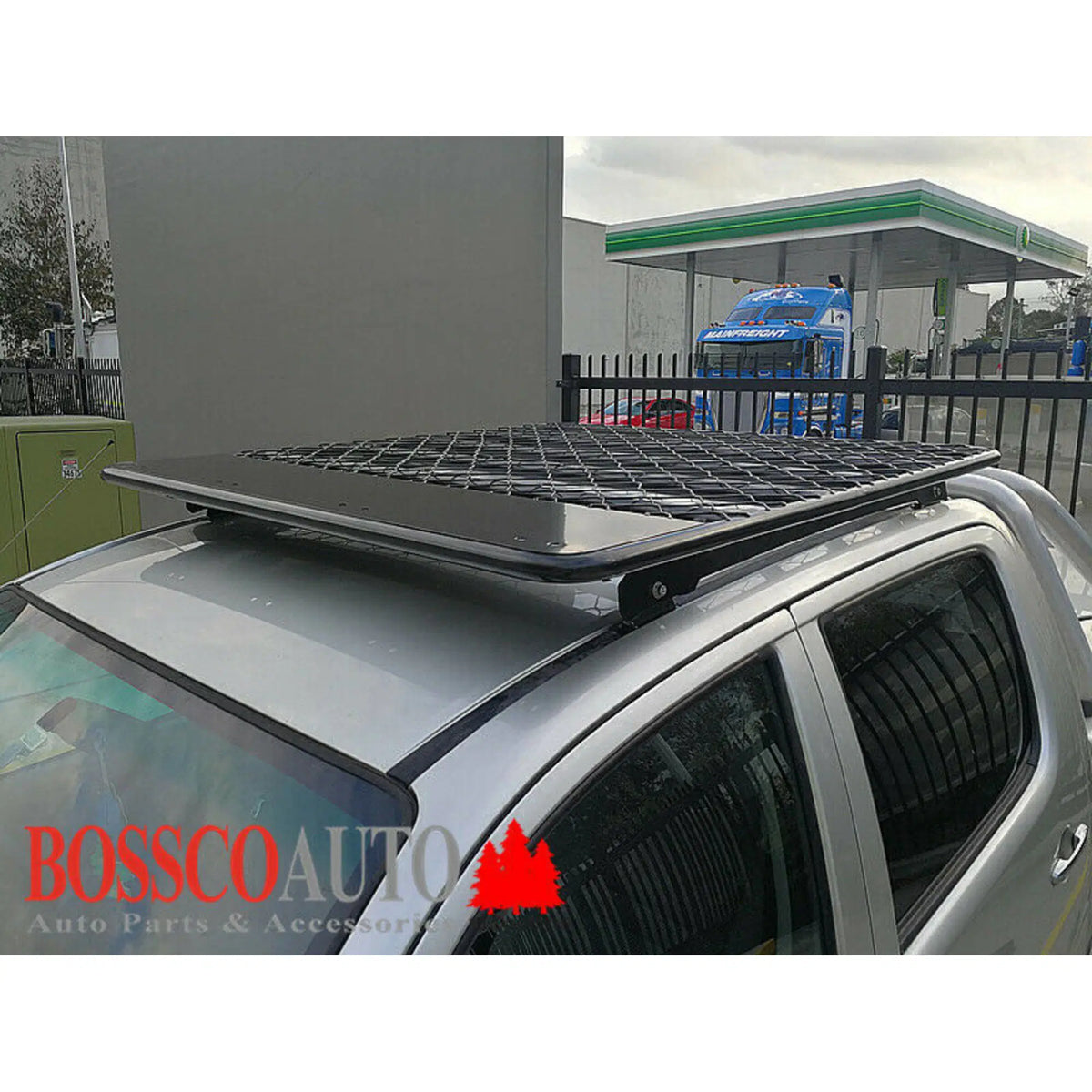 Tradesman Roof Basket for Mitsubishi Triton MQ/MR 2015-2021 | Flat Roof Rack Platform