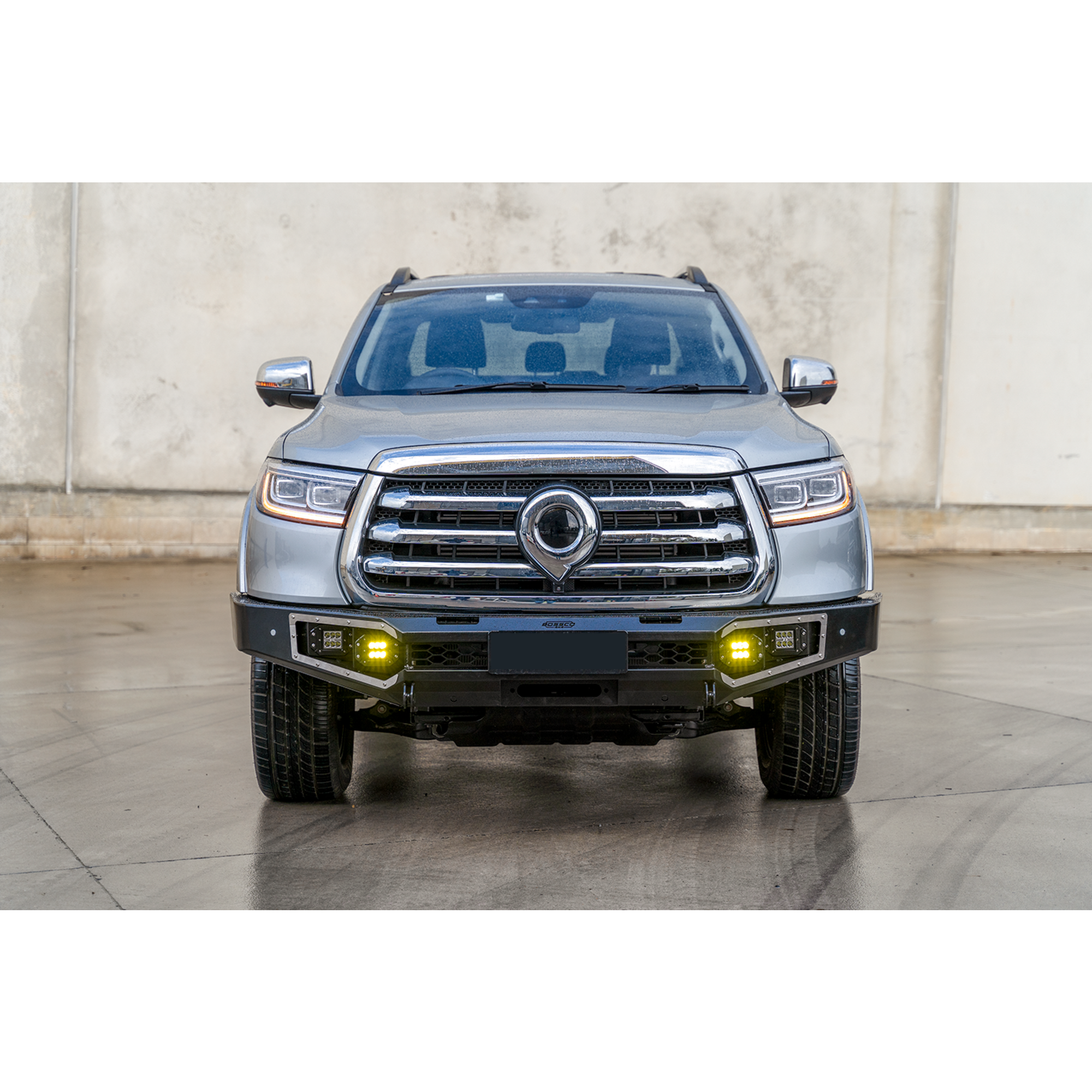 Monster No Loop Full Bumper Replacement Bullbar Suitable For GWM Great Wall Cannon NPW 2020-2023