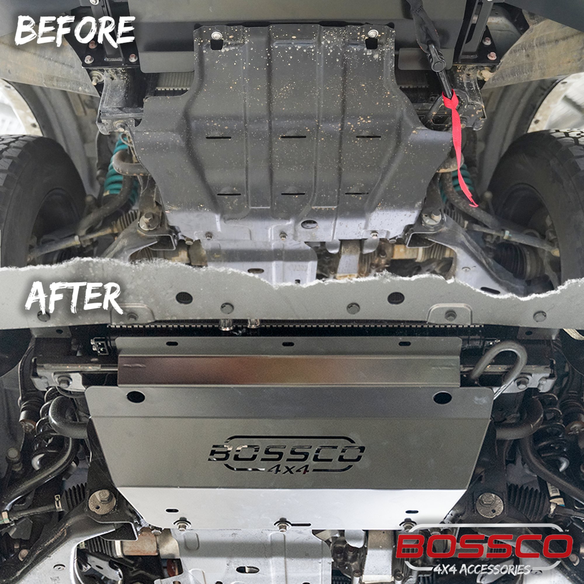 Front Underbody Engine Sump Protection Bash Guard Plates Suitable For GWM Cannon 2020 - 2024