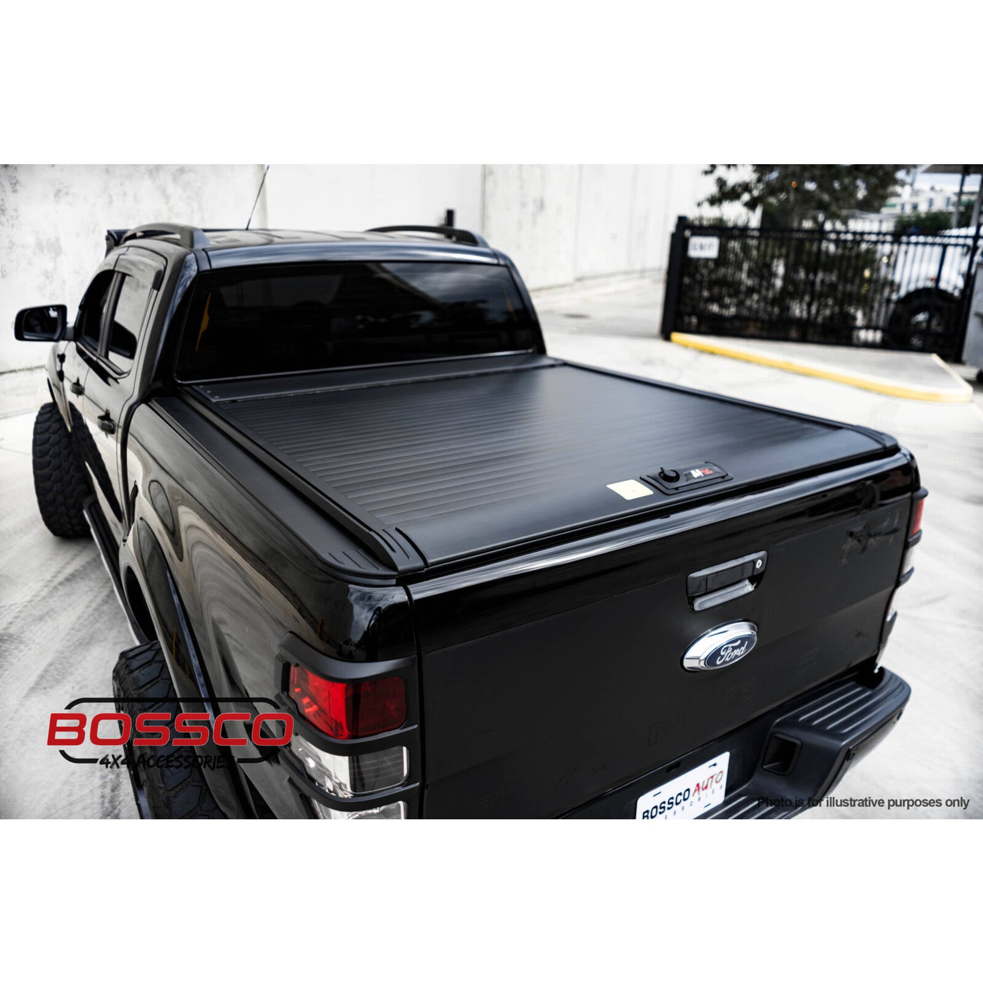 Electric Retractable Roller Shutter Tonneau Lid Suitable For Ford Ranger 2012-2022