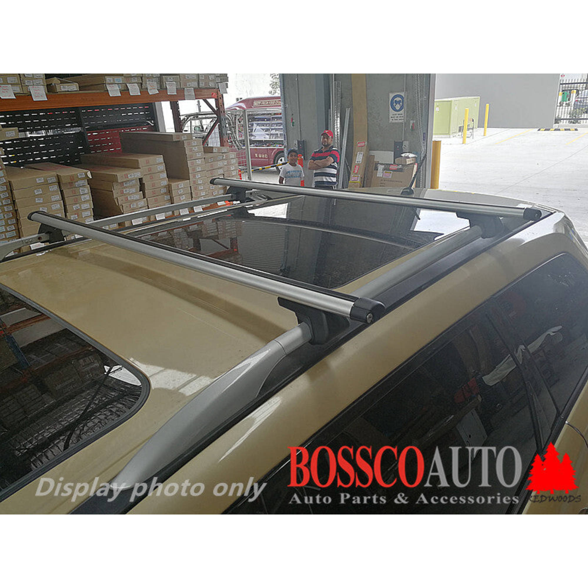 Silver Universal 53" Claw-Style Roof Racks Suitable with Roof Rails For Nissan Murano, Pathfinder, Dualis & Qashqai