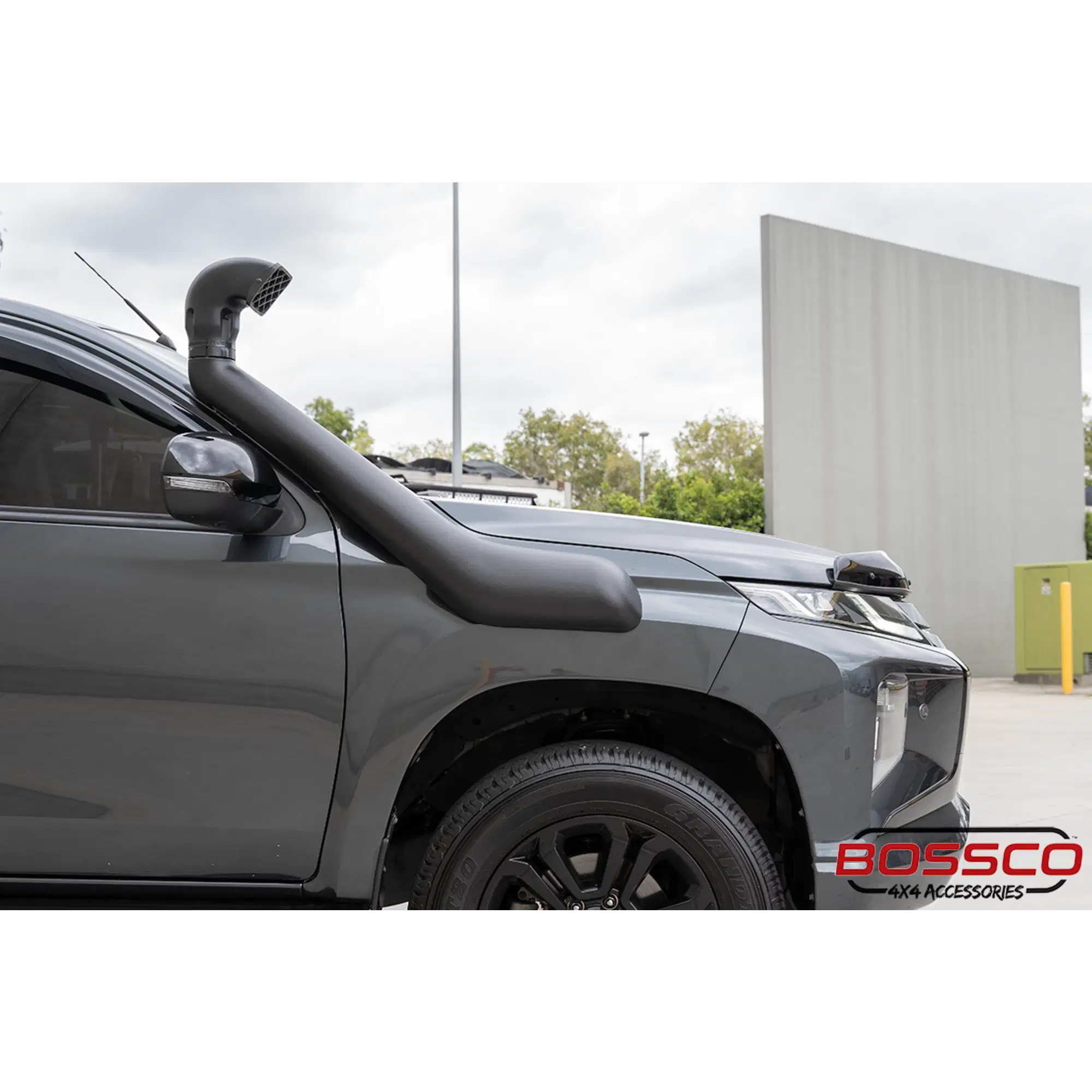 Black Snorkel Air Intake Kit for Mitsubishi Triton MR 2019-2023 | Off-Road Upgrade
