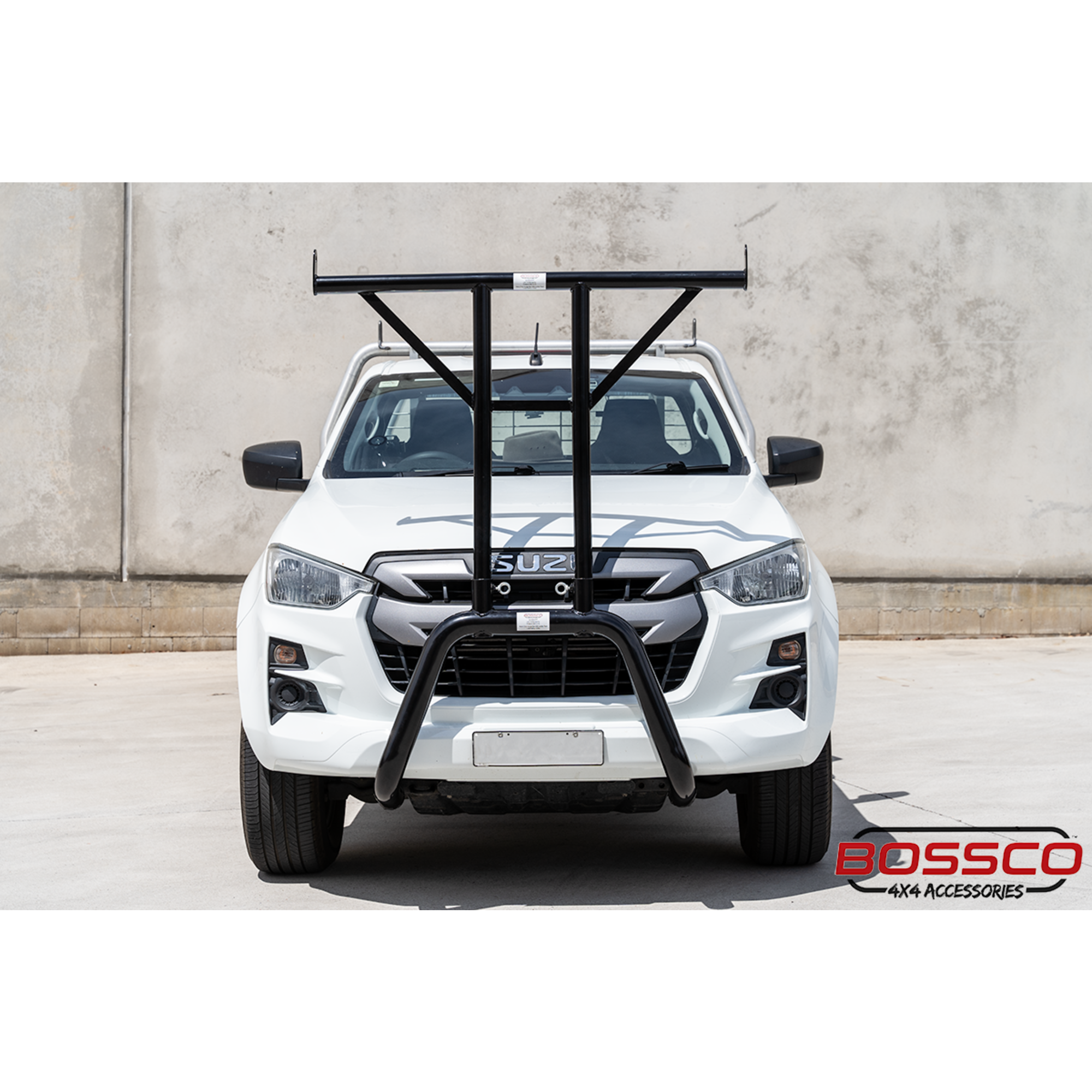 Complianced Nudge Bar with 125kg Tested H-Rack Suitable For Isuzu D-Max 2020-2024