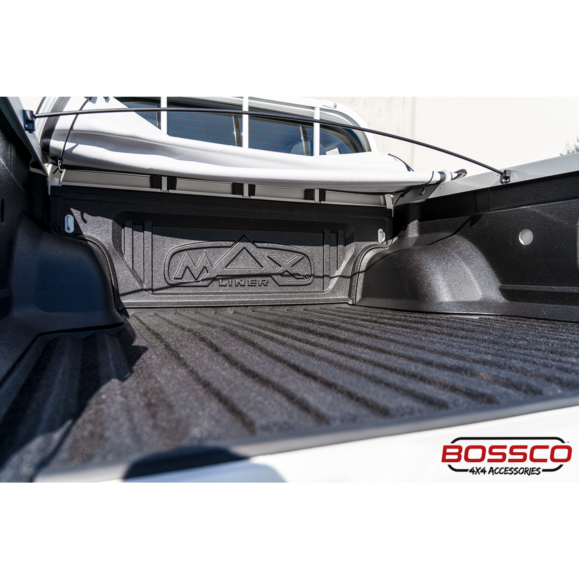 MaxPro KD 5-Piece Under Rail Tub Liner Bedliner Suitable For Mitsubishi Triton MQ MR Double Cab 2015-2023