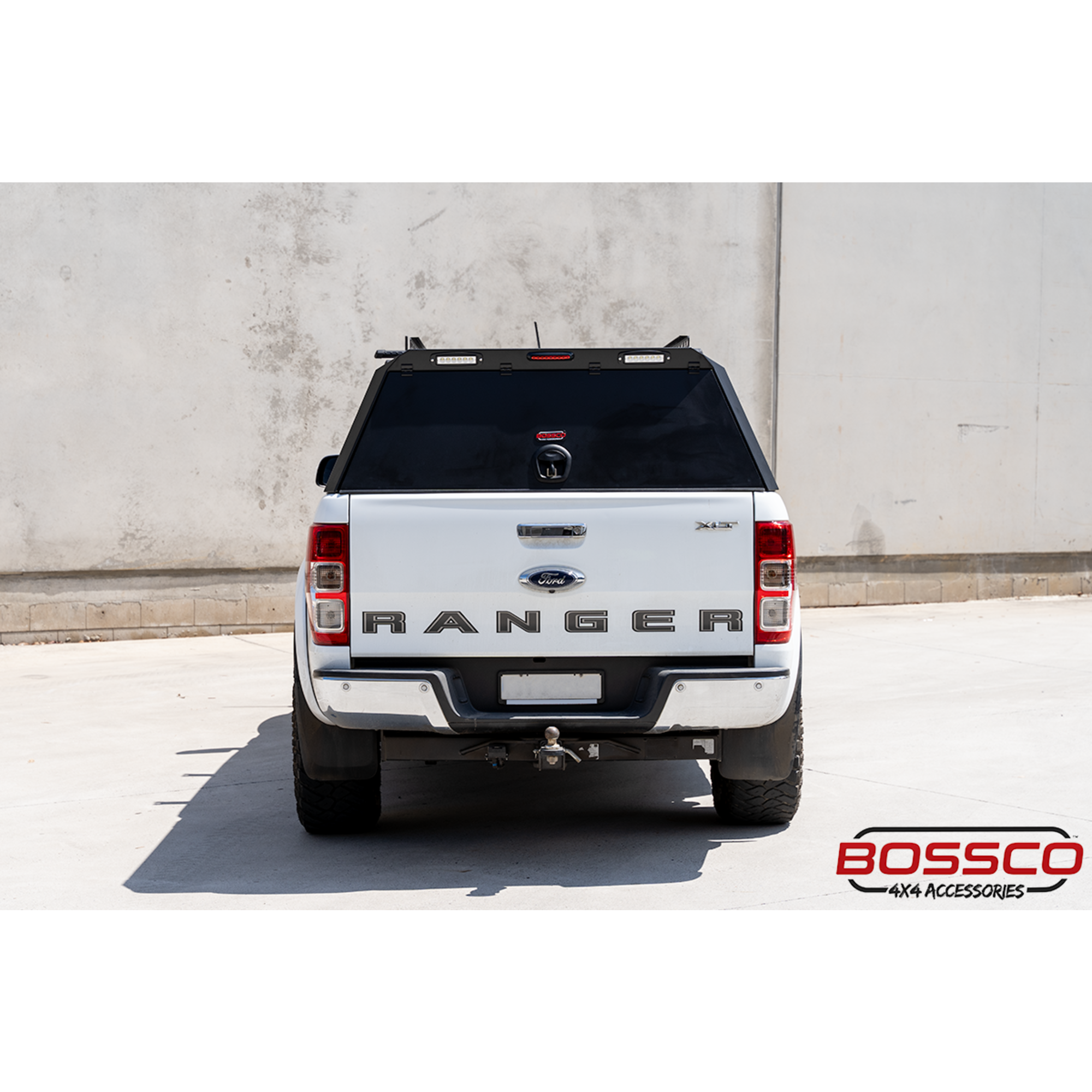 BCX-R Black Aluminium Tub Canopy for Ford Ranger PX 2012-2022