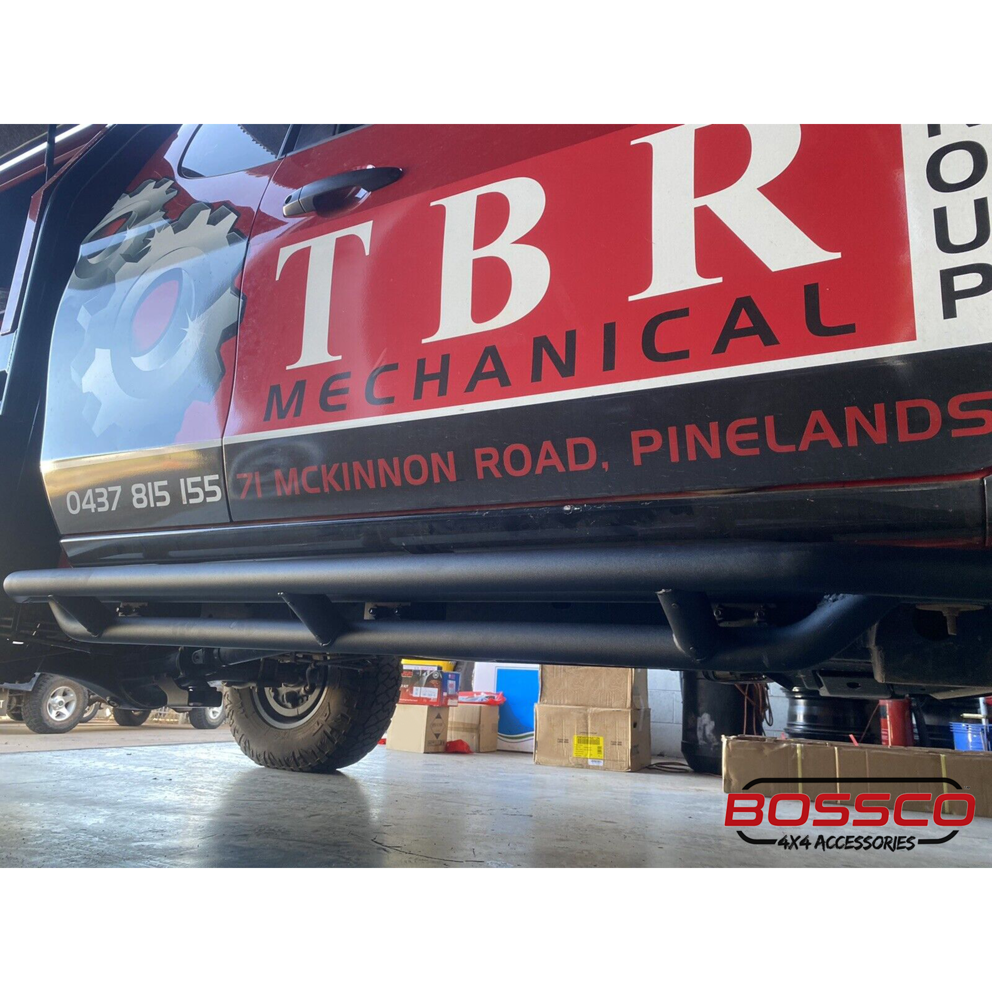 BEAST Side Steps Suitable For Mitsubishi Triton MQ Extra/Club Cab 2015-2019