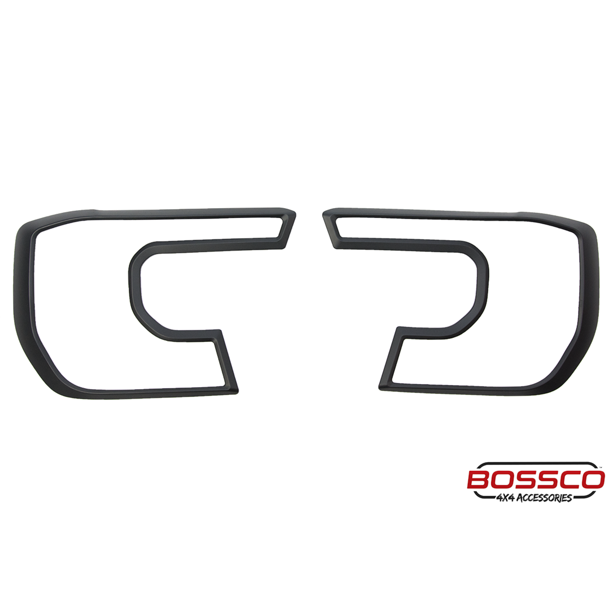 Front Black Headlight Head Light Trim Covers Suitable For NEXT GEN Ford Ranger XLT Sport Wildtrak Raptor 2022-2025