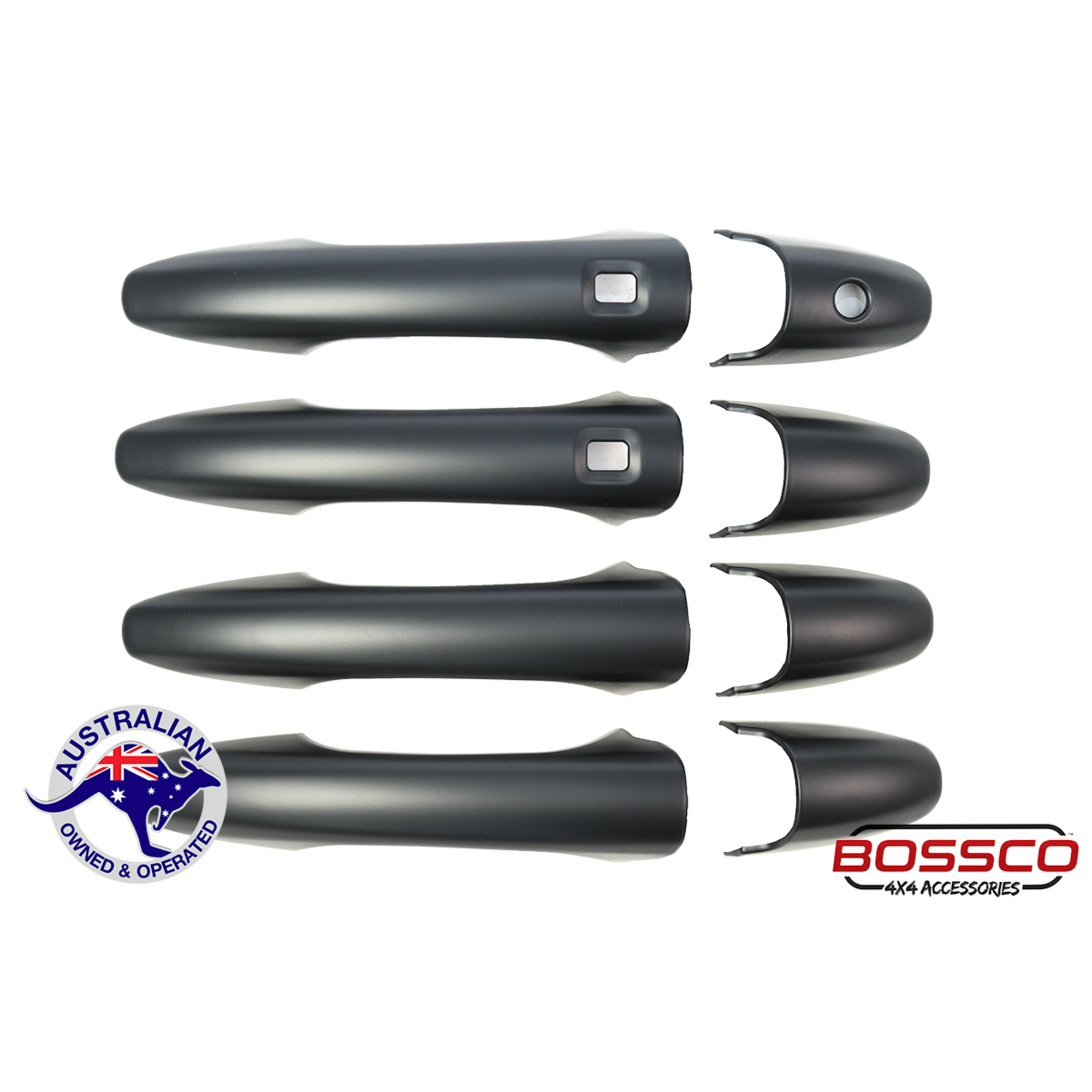 BLACKOUT Door Handle Covers Suitable For GWM Cannon 2020-2023