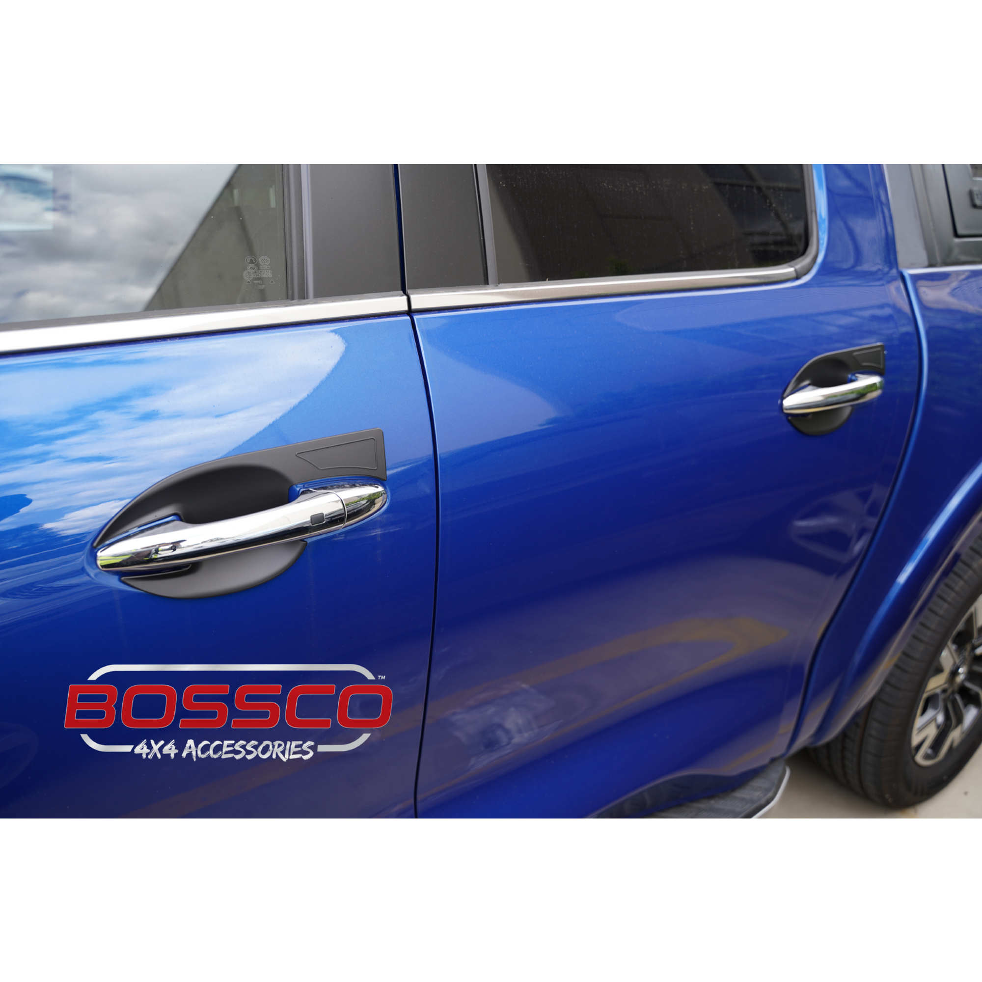 BLACKOUT Door Handle Bowl Covers Protectors Suitable For GWM Cannon 2020-2023