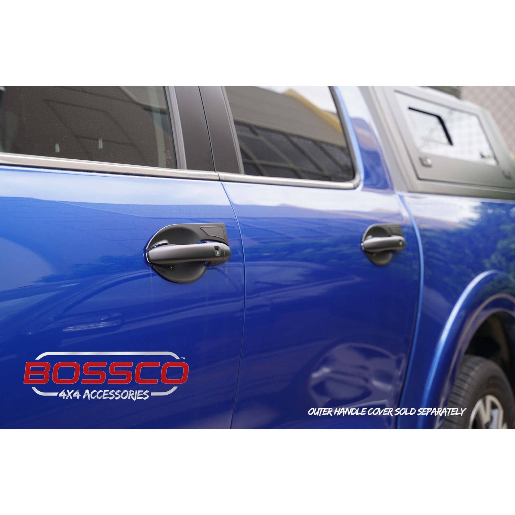 BLACKOUT Door Handle Bowl Covers Protectors Suitable For GWM Cannon 2020-2023