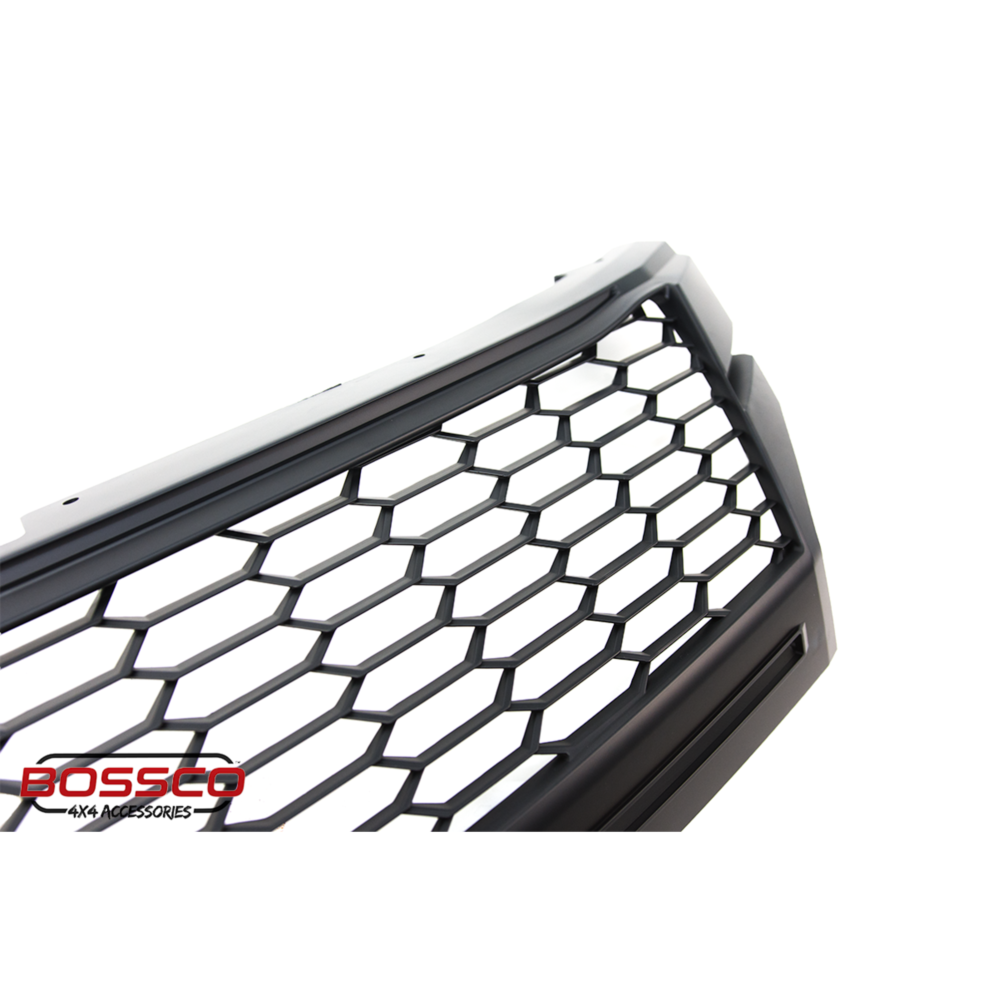 Front BLACK OUT Black Mesh Grille Suitable For Mitsubishi Triton MR 2018-2023