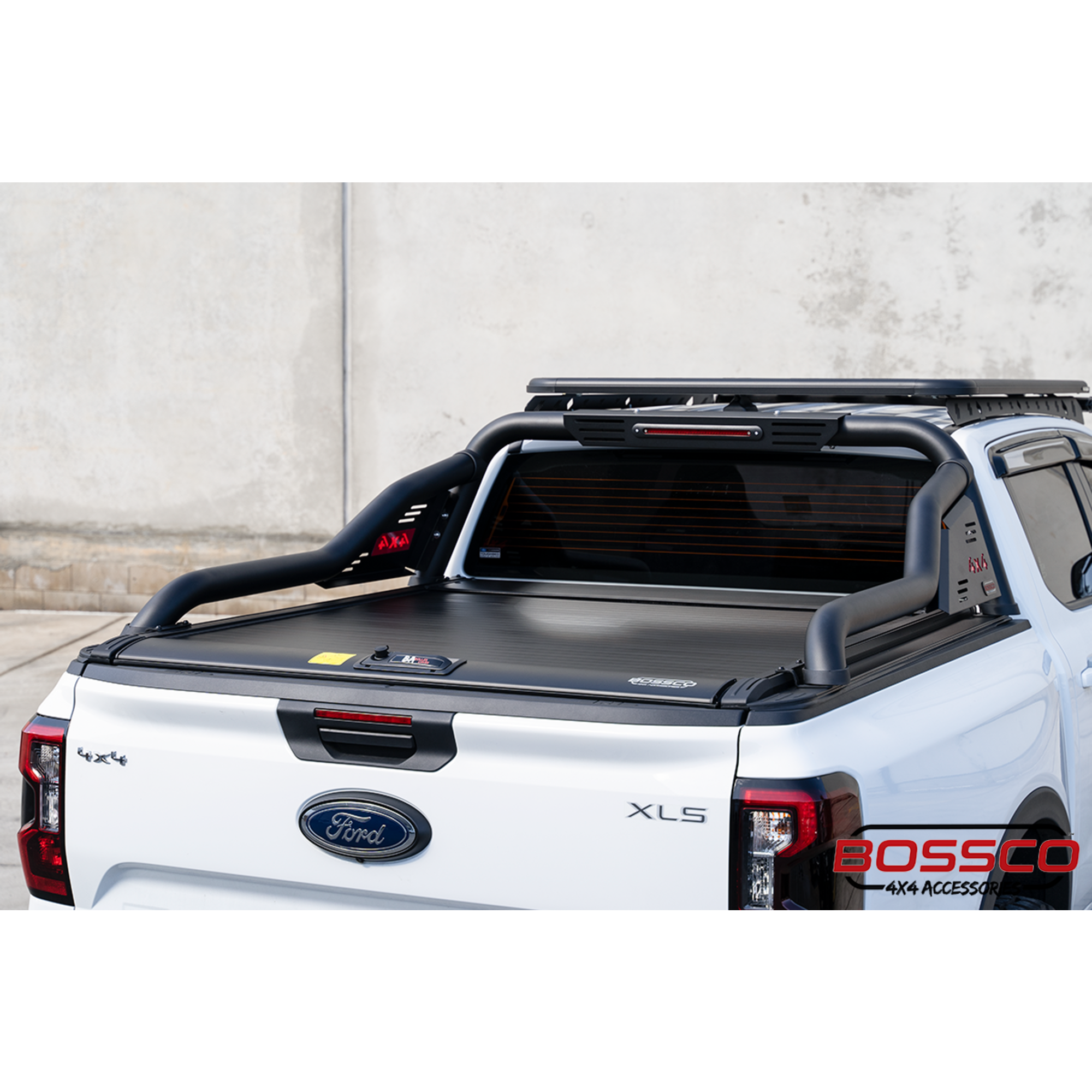 Black Manual Roller Shutter Suitable For NEXT GEN Ford Ranger 2022+