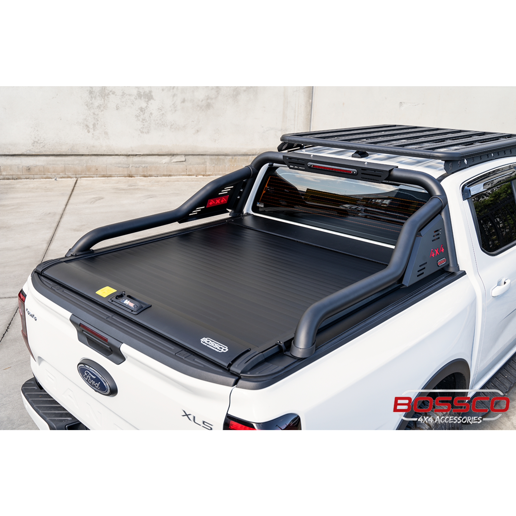 Black Manual Roller Shutter Suitable For NEXT GEN Ford Ranger 2022+