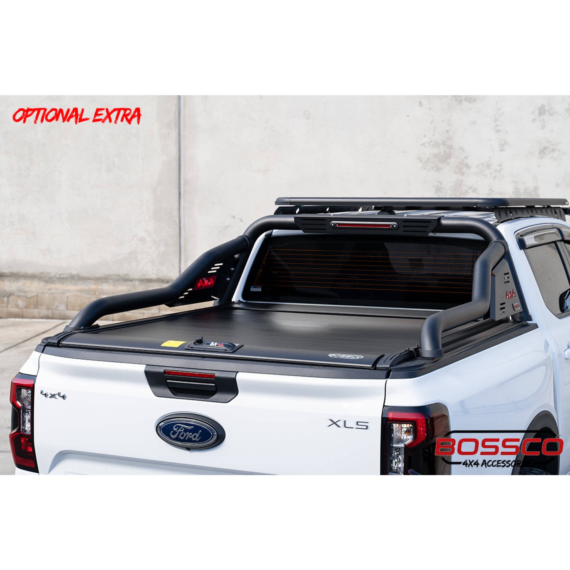 Black Manual Roller Shutter Suitable For NEXT GEN Ford Ranger 2022+