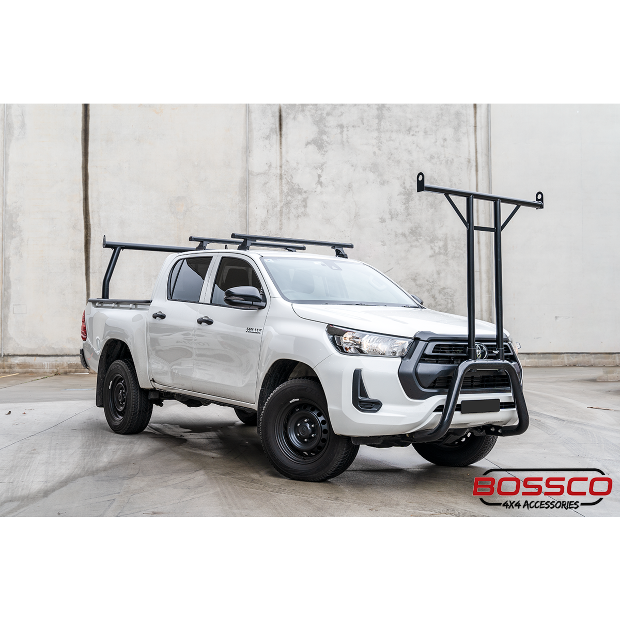 Nudge Bar with 125kg Complianced H-Rack Suitable for Toyota Hilux 2020-2024