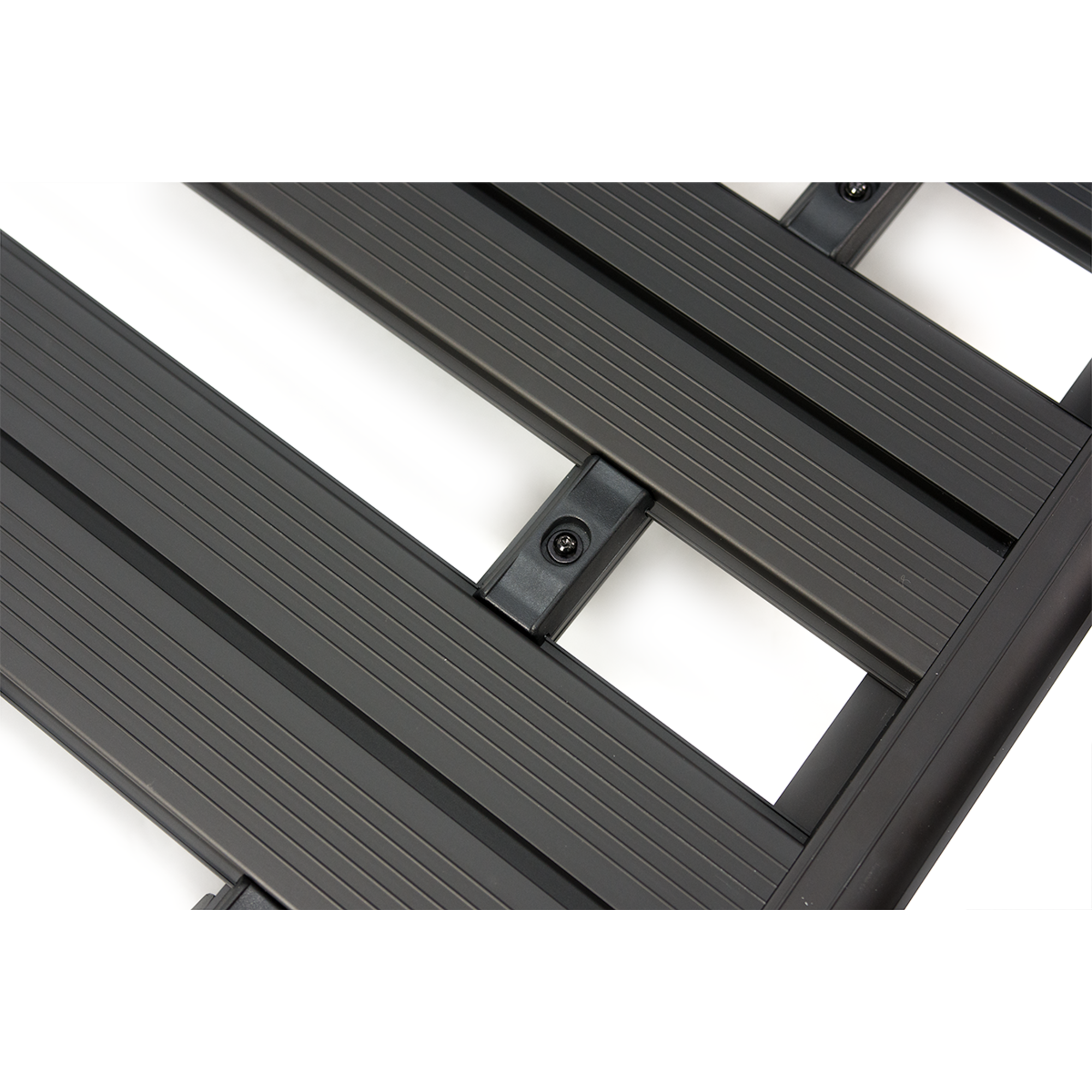 Aluminium Flat Roof Platform Basket (Flat) for Suzuki Jimny GJ Series 1425x1350mm with 6" Gutter Mount Bracket