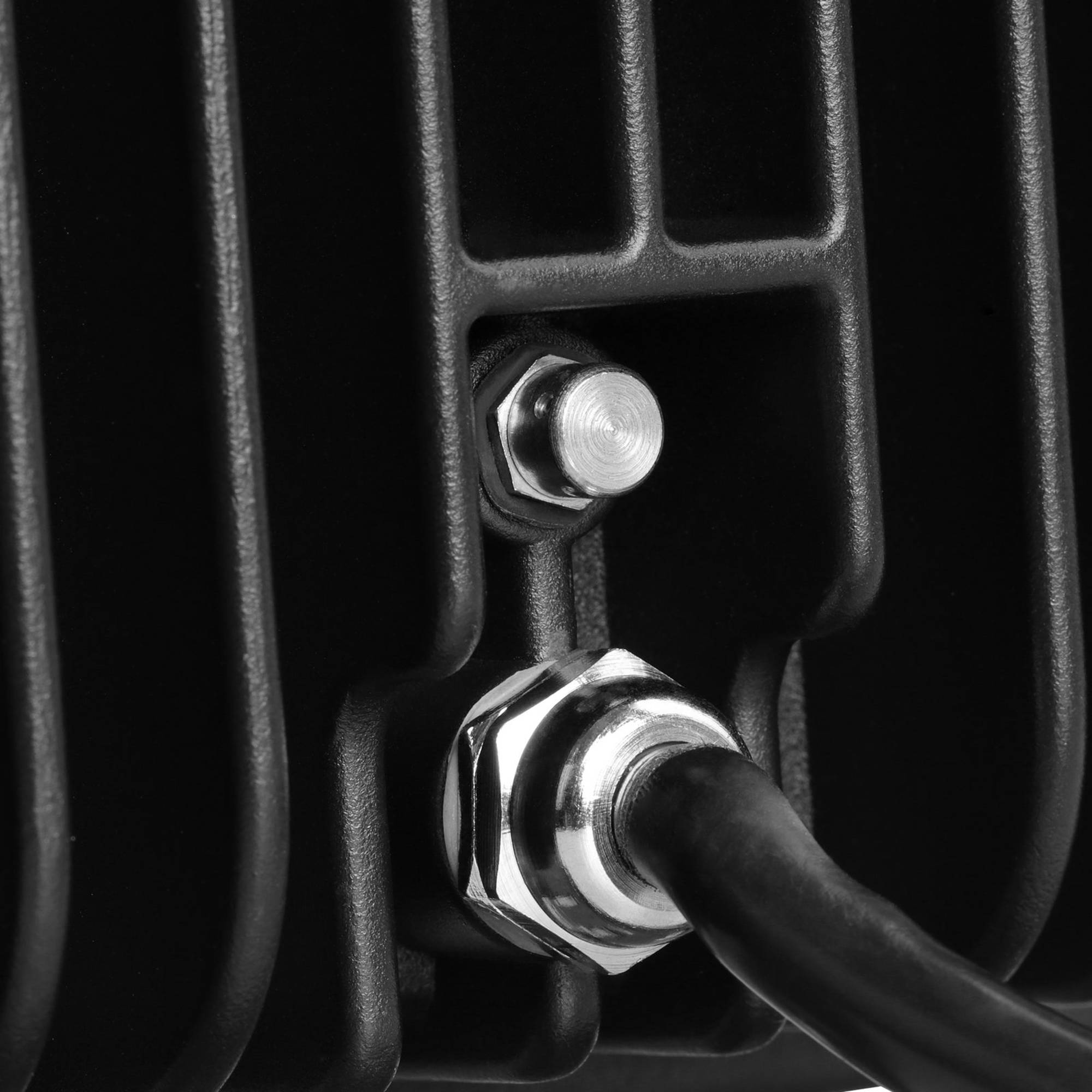 7" RECTANGLE LED Driving Lights with DRL | 1 Lux @ 688m | 9500 Lumens | IP67 Rated - Pair W/ Harness