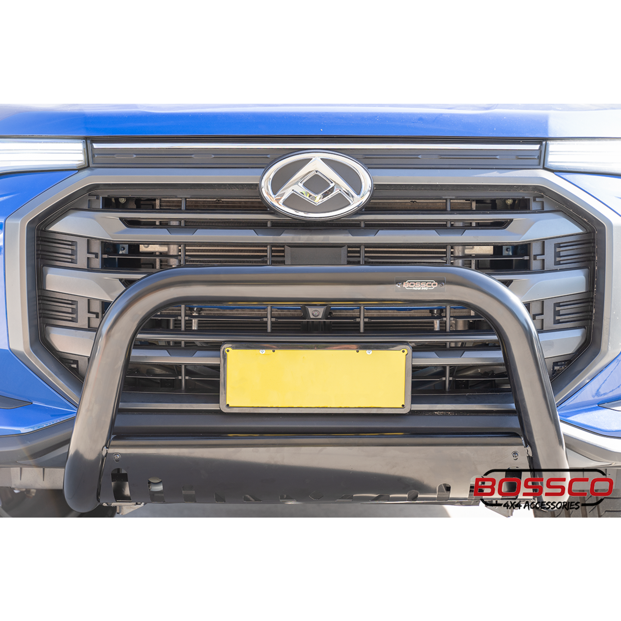 Black Nudge bar With Skid Plate Suitable for LDV T60 Max 2021-2024