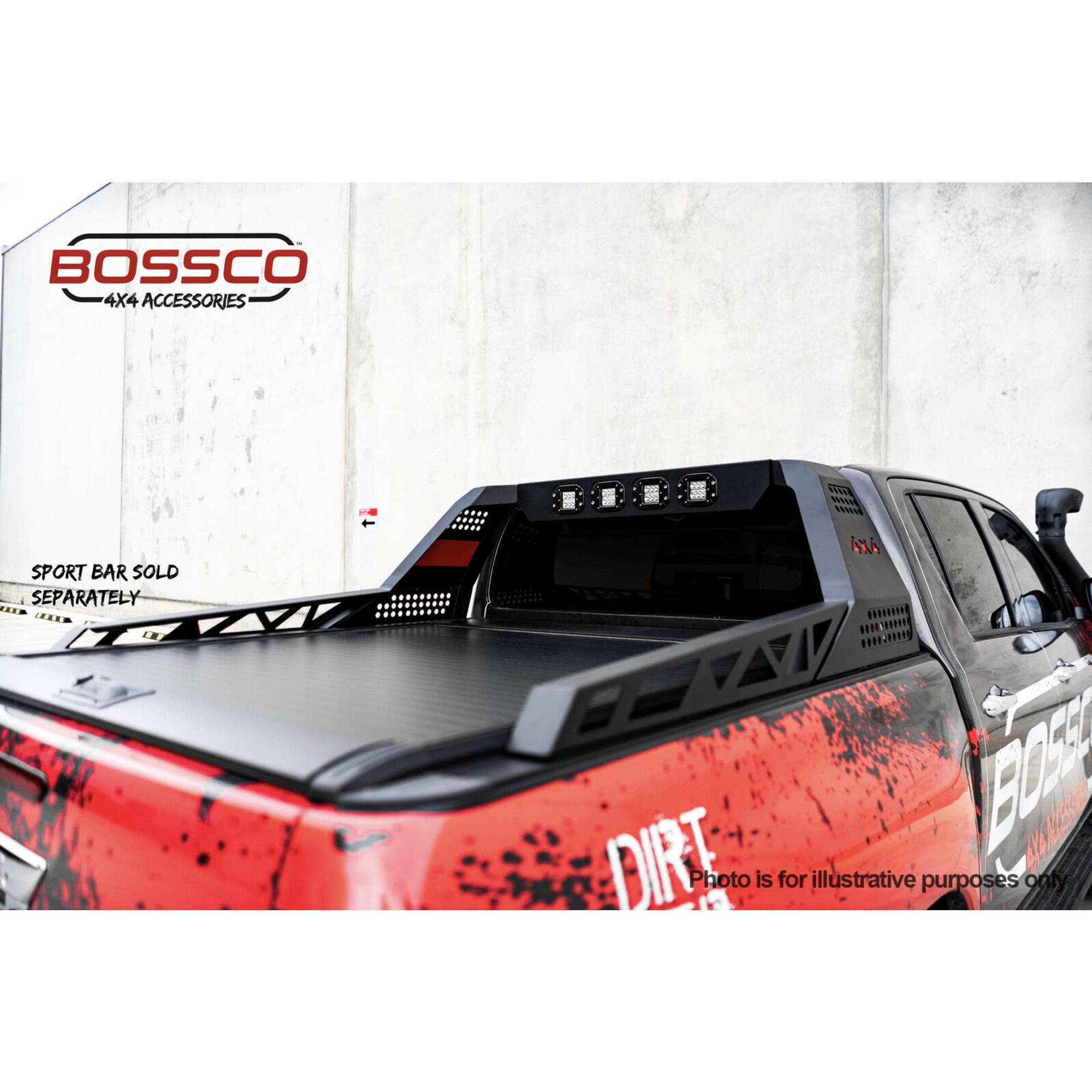 Electric Retractable Roller Shutter Tonneau Lid Suitable For Toyota Hilux 2015-2024 SR J Deck - CLEARANCE