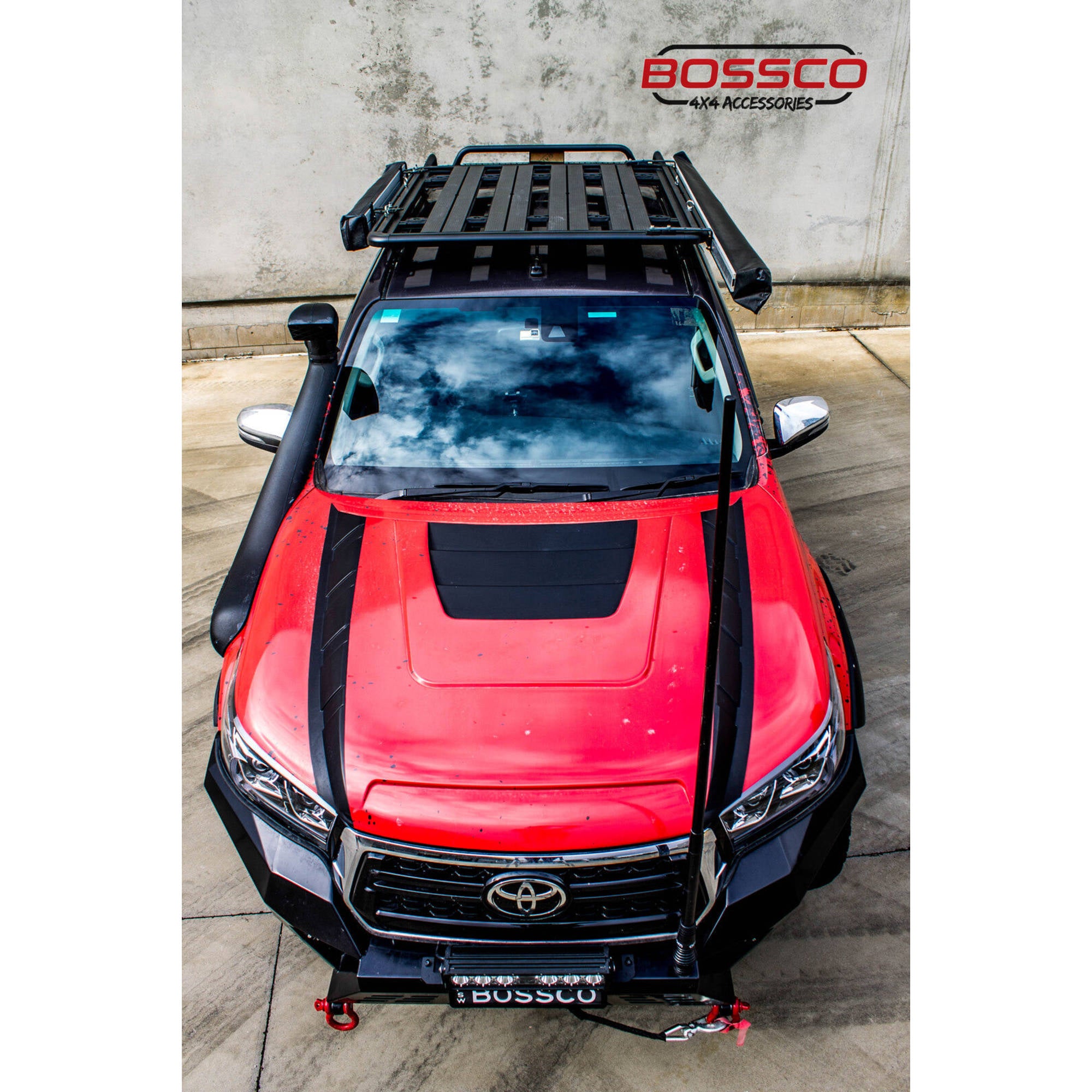 Aluminium Flat Roof Platform Basket (Flat) 1425x1350mm