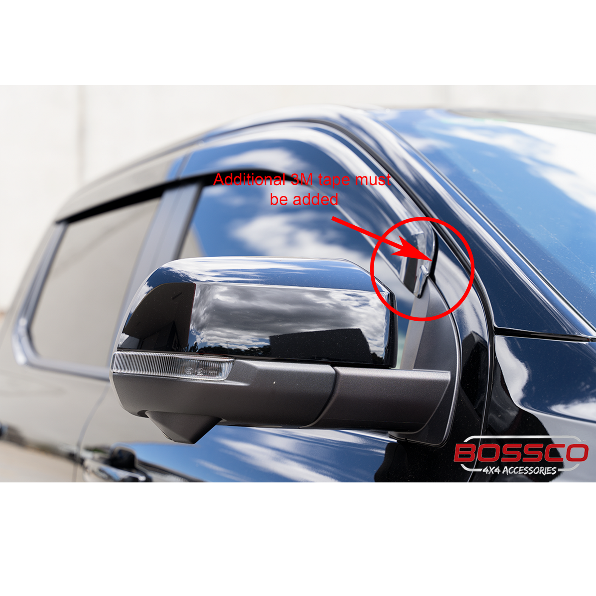 Weathershields Window Visors Suitable For NEXT GEN Ford Ranger RAPTOR 2022+