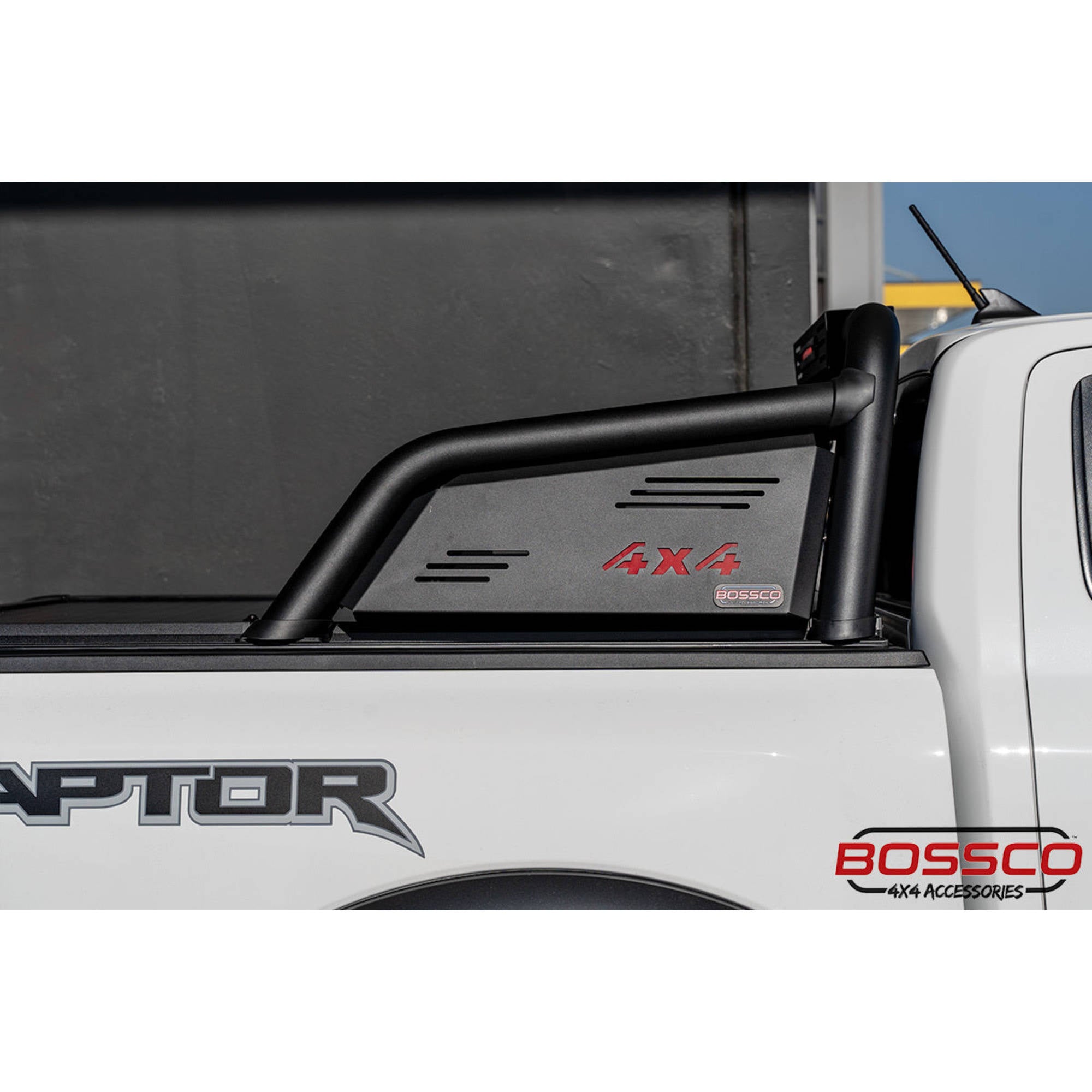 Black Steel Short Sports Bar Suitable With BA Roller Shutters