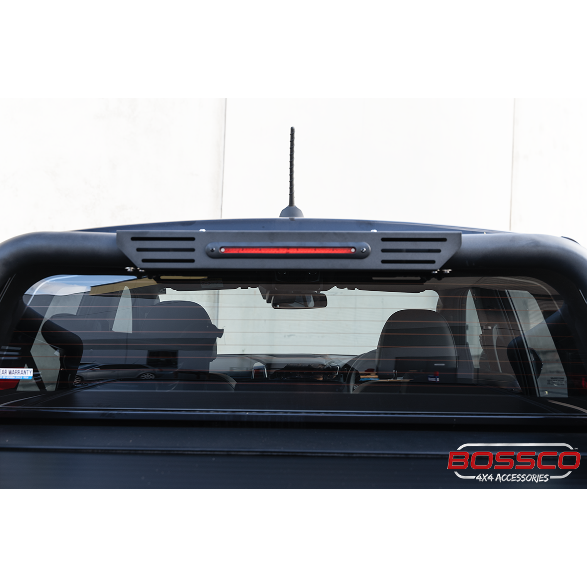 Black Steel Short Sports Bar Suitable With BA Roller Shutters