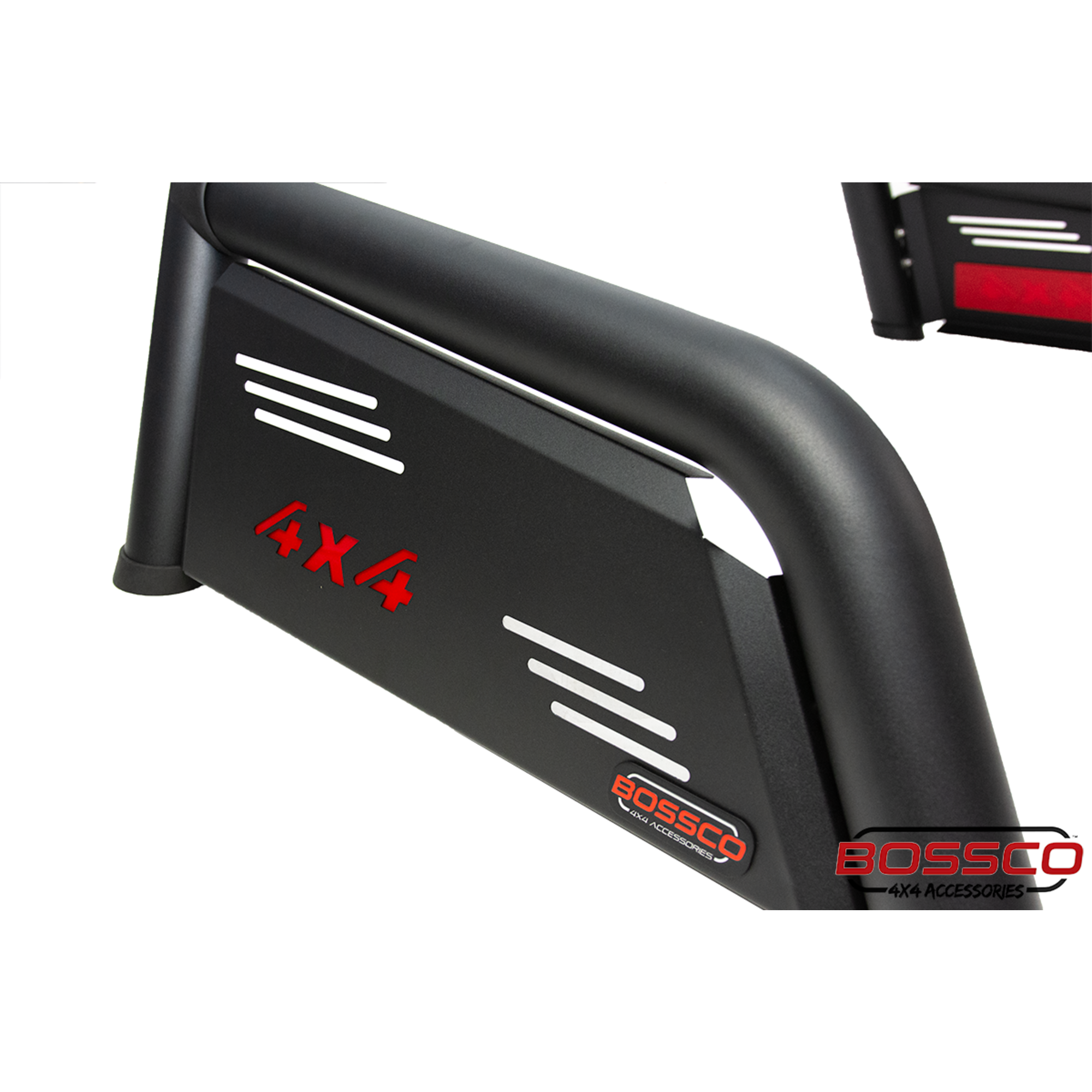 Black Steel Short Sports Bar Suitable With BA Roller Shutters