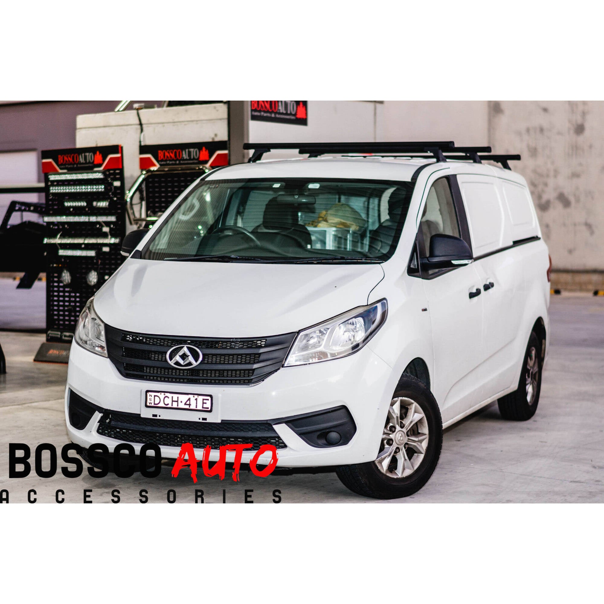 Set of 3 Heavy Duty Roof Racks suitable for LDV G10 2015-2023