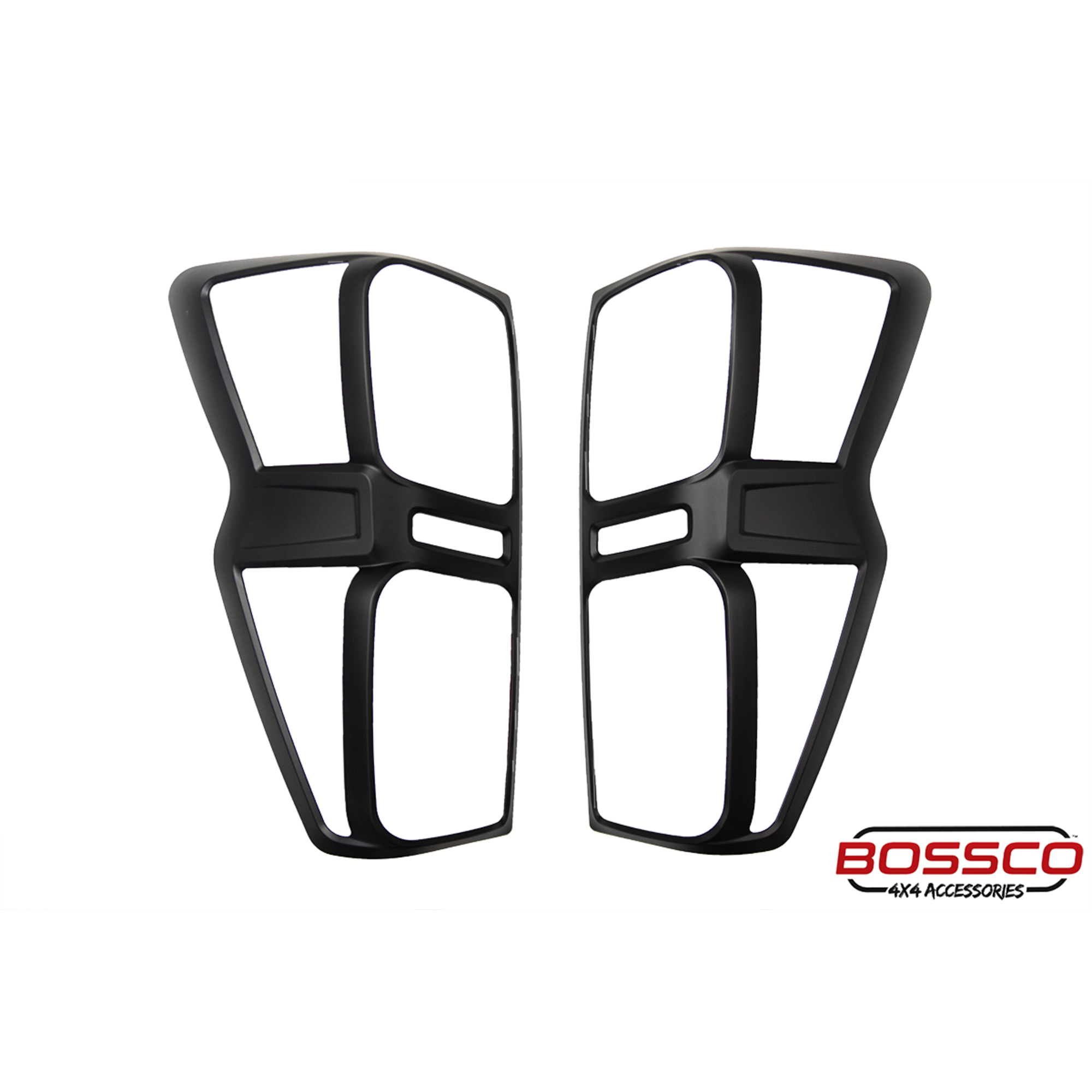 Black Rear Tail Light Trim Covers Suitable For Isuzu D-Max RG Pre-Facelift 2020-2024