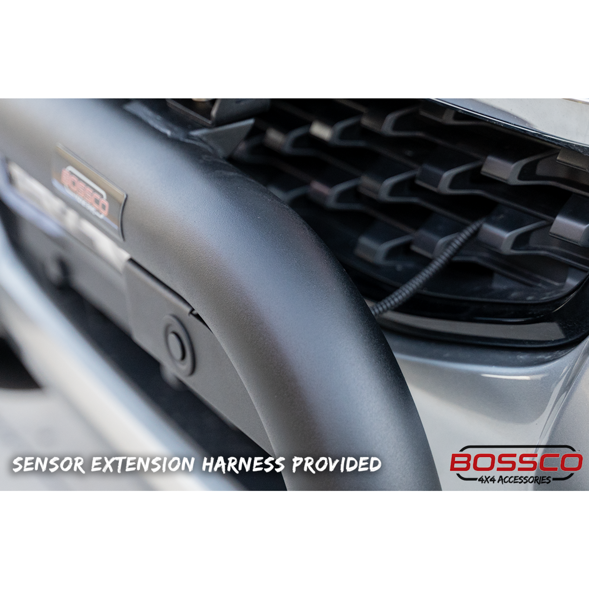 Sensor Compatible Black Nudge Bar Suitable For NEXT GEN Ford Ranger 2022-2023