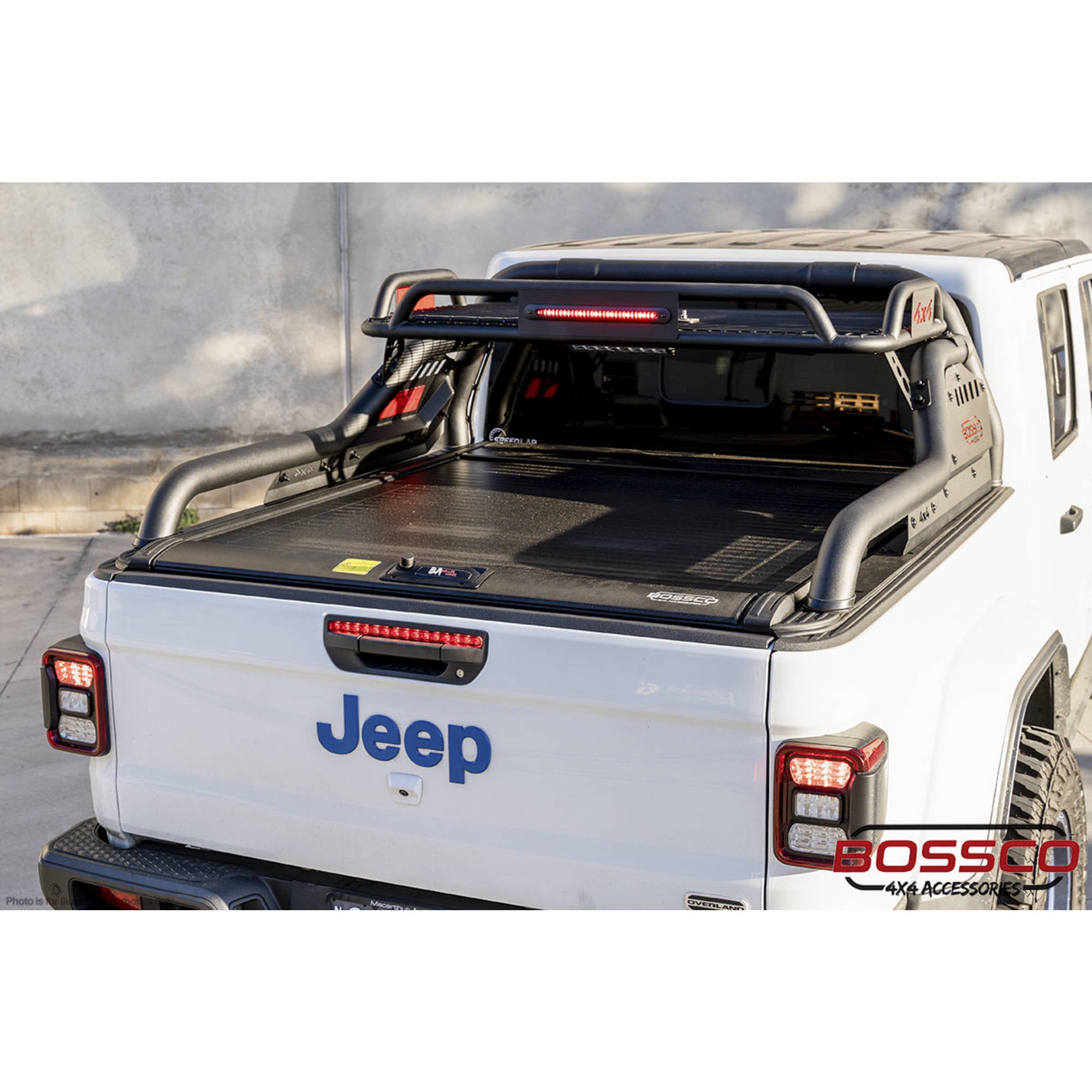 Electric Retractable Roller Shutter Tonneau Lid Suitable For Jeep Gladiator JT 2020-2023