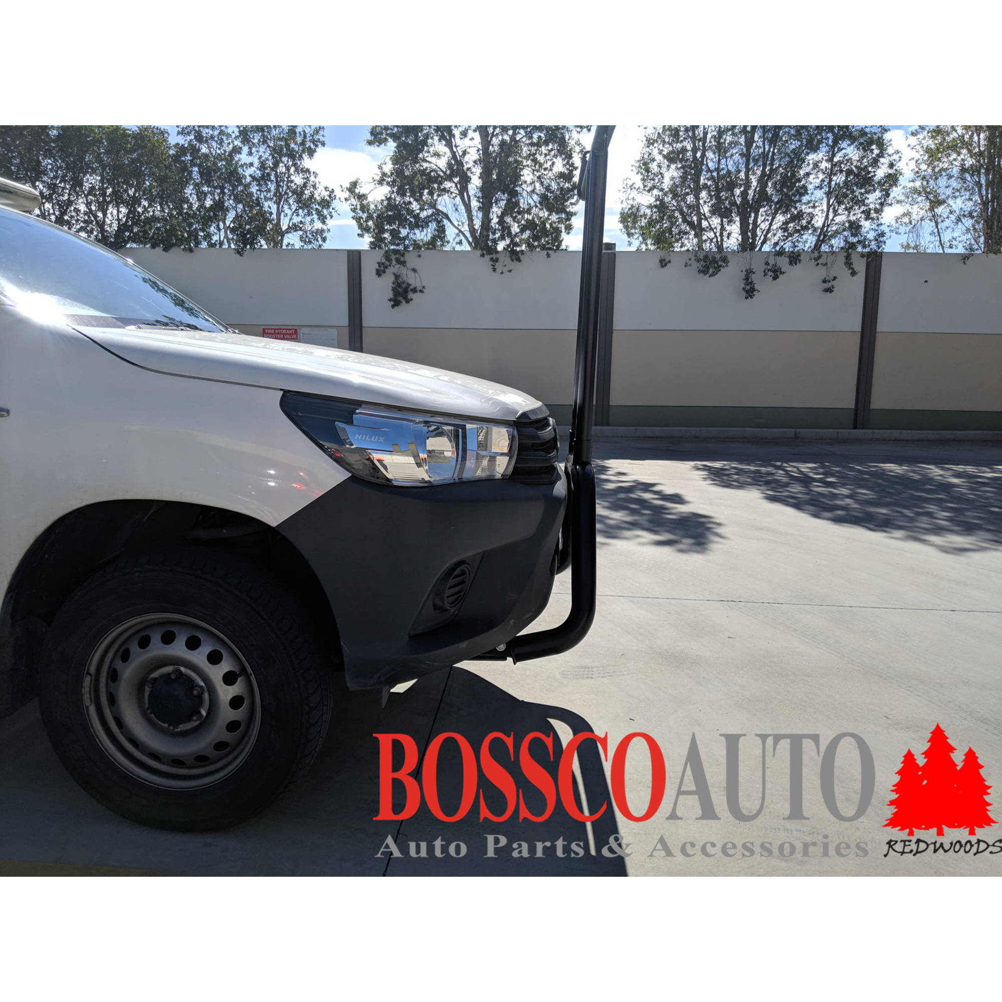 Nudge Bar with 125kg Complianced H-Rack Suitable for Toyota Hilux 2005-2015 - CLEARANCE