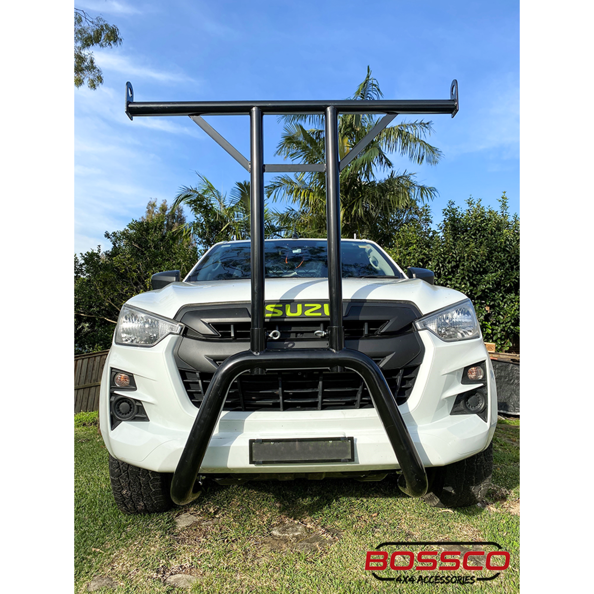 Complianced Nudge Bar with 125kg Tested H-Rack Suitable For Isuzu D-Max 2020-2023 - CLEARANCE