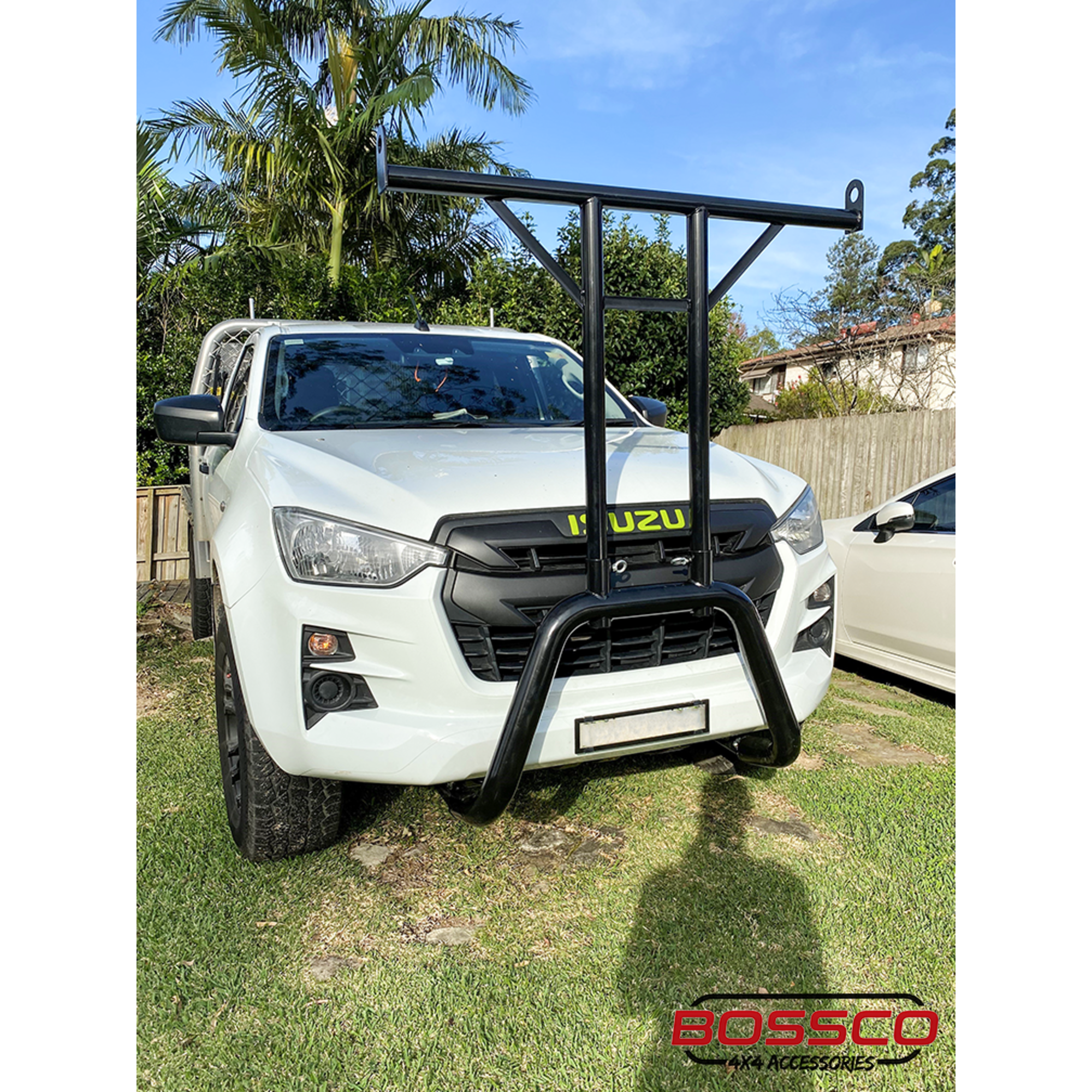 Complianced Nudge Bar with 125kg Tested H-Rack Suitable For Isuzu D-Max 2020-2023 - CLEARANCE