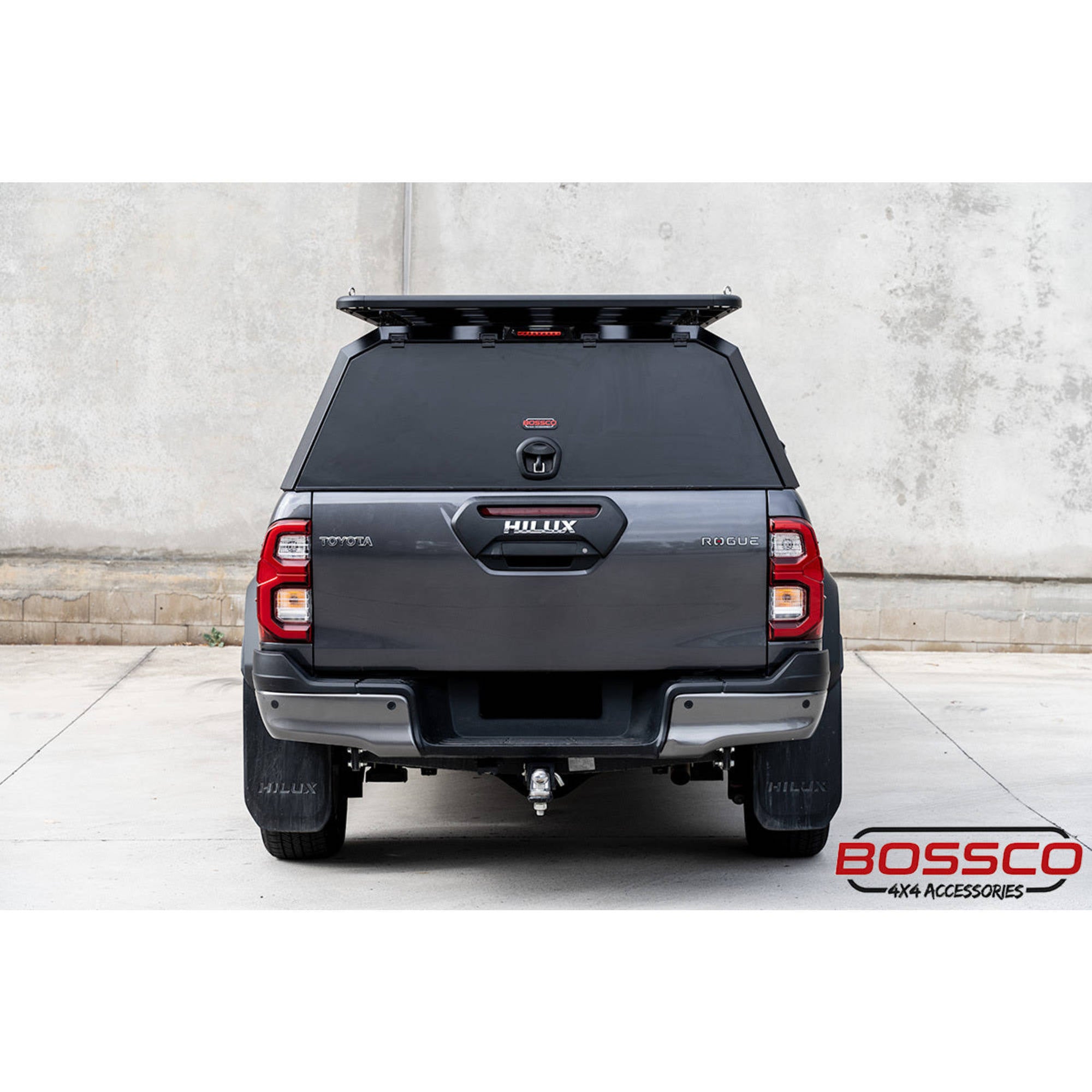 BCX-R Black Aluminium Tub Canopy for Toyota Hilux N80 2015-2024