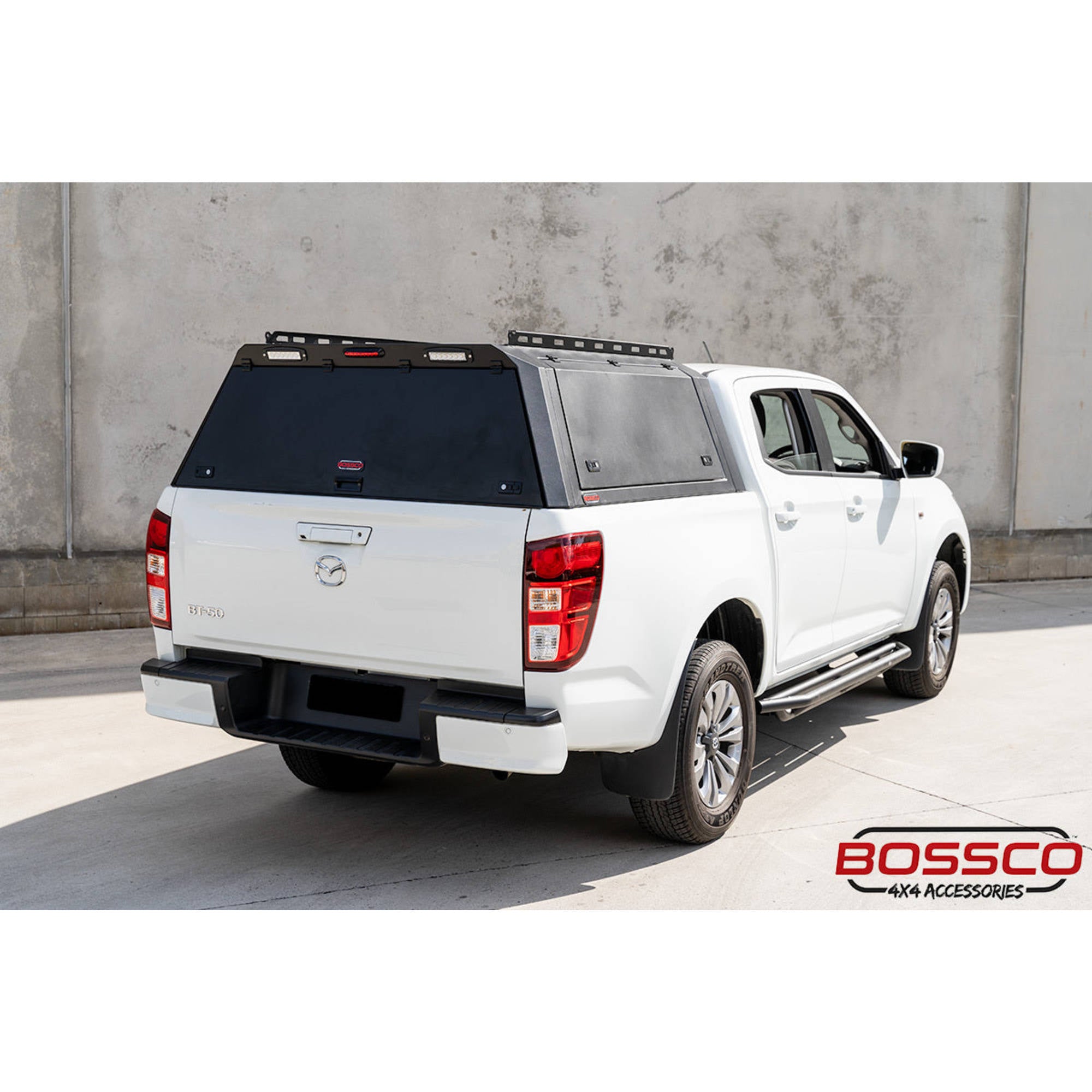 BCX-R Black Aluminium Tub Canopy for Mazda BT-50 BT50 TF 2020-2024