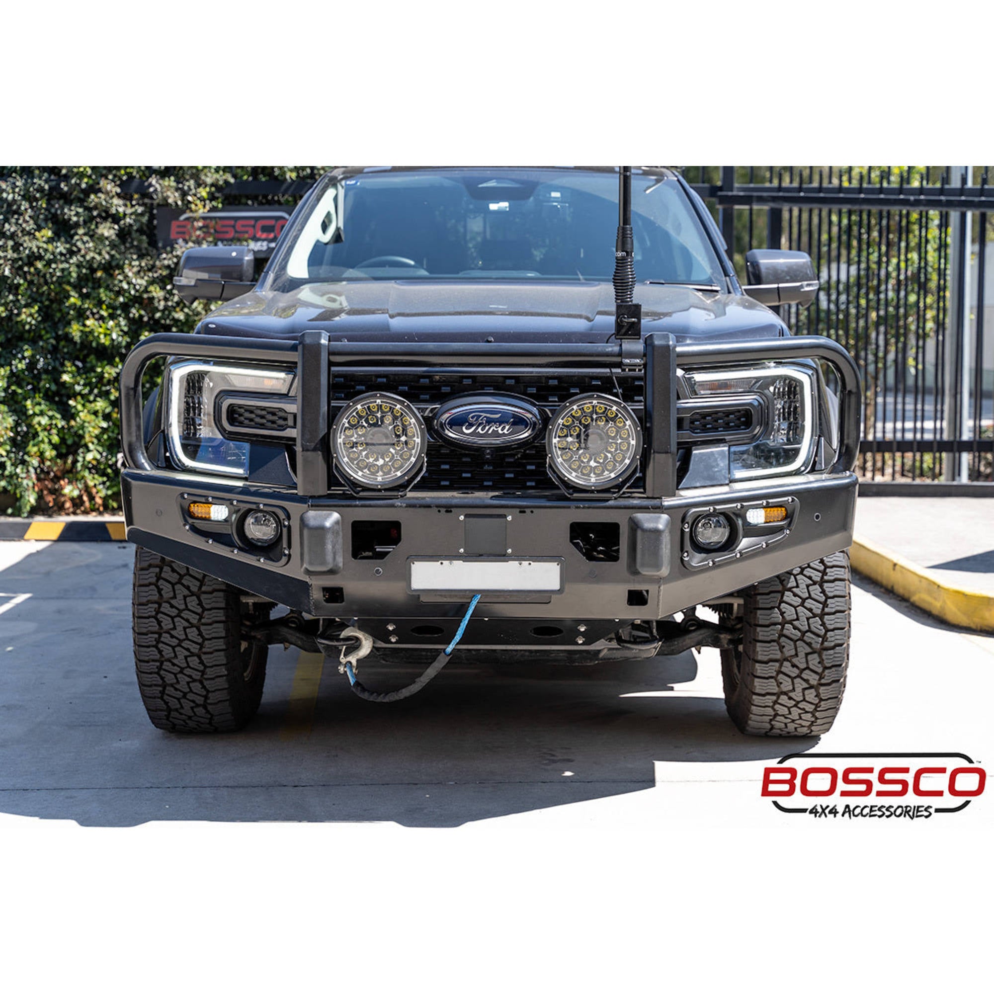 Triple Loop Full Bumper Replacement Bullbar Suitable For NEXT GEN Ford Ranger 2022-2023