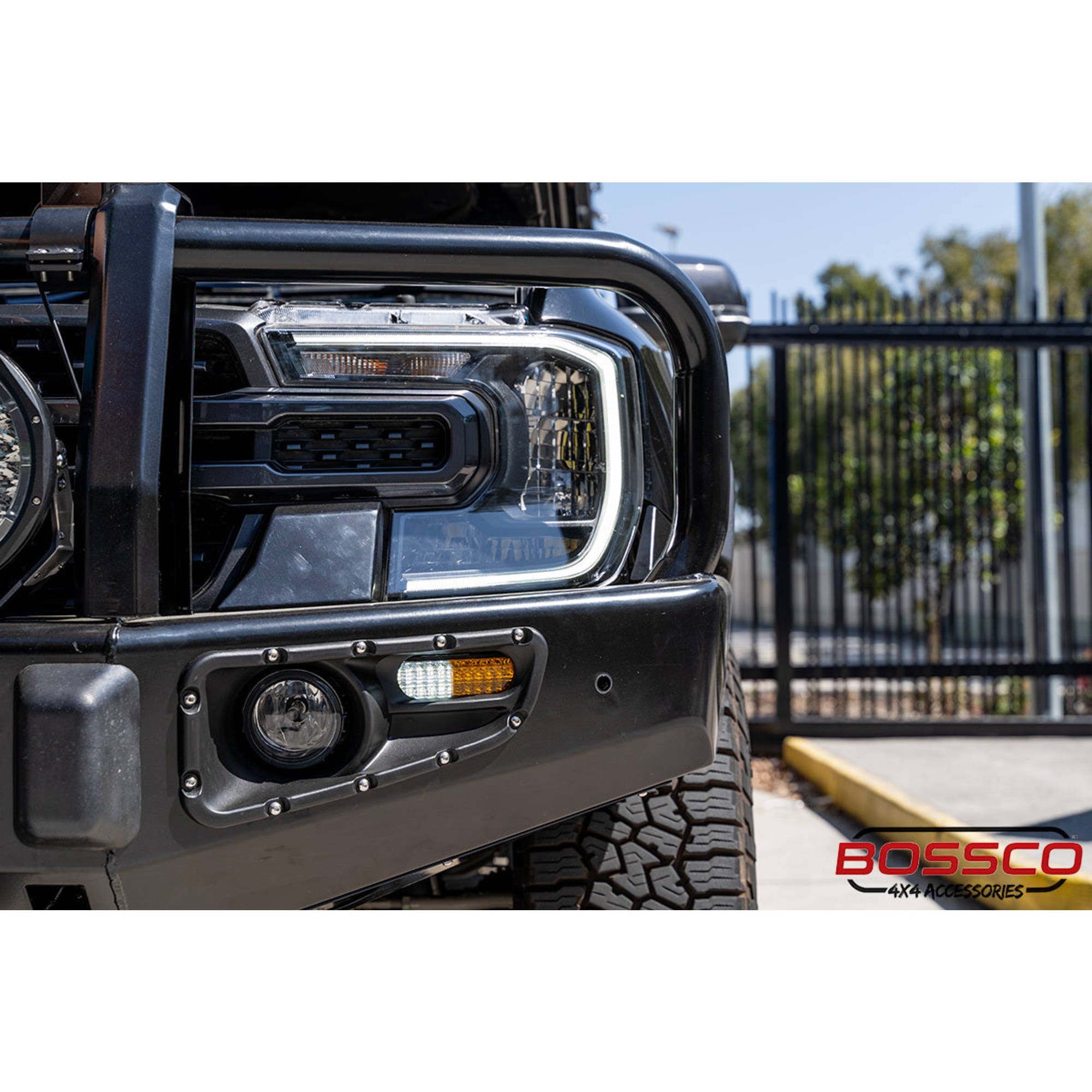 Triple Loop Full Bumper Replacement Bullbar Suitable For NEXT GEN Ford Ranger 2022-2023