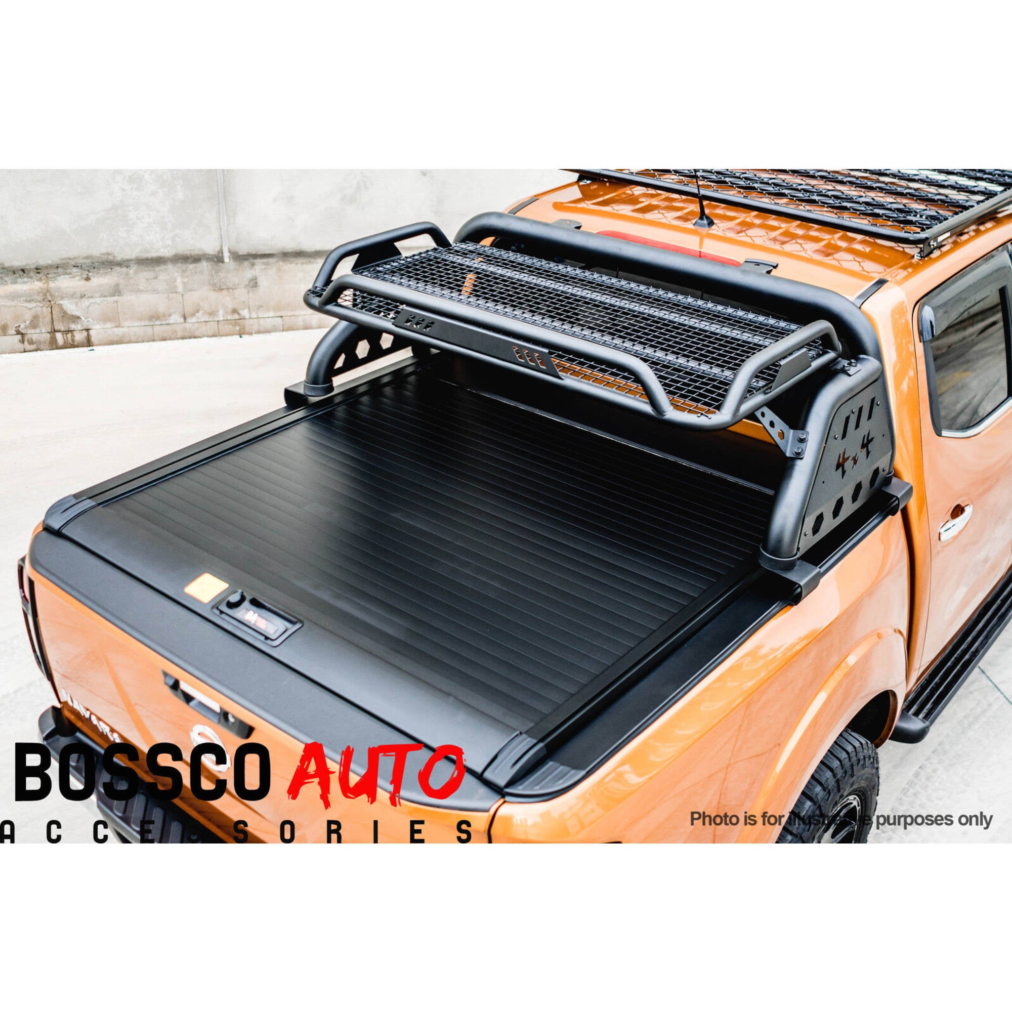 Manual Roller Shutter Suitable For Nissan Navara NP300 2015-2020 - FACTORY SECONDS