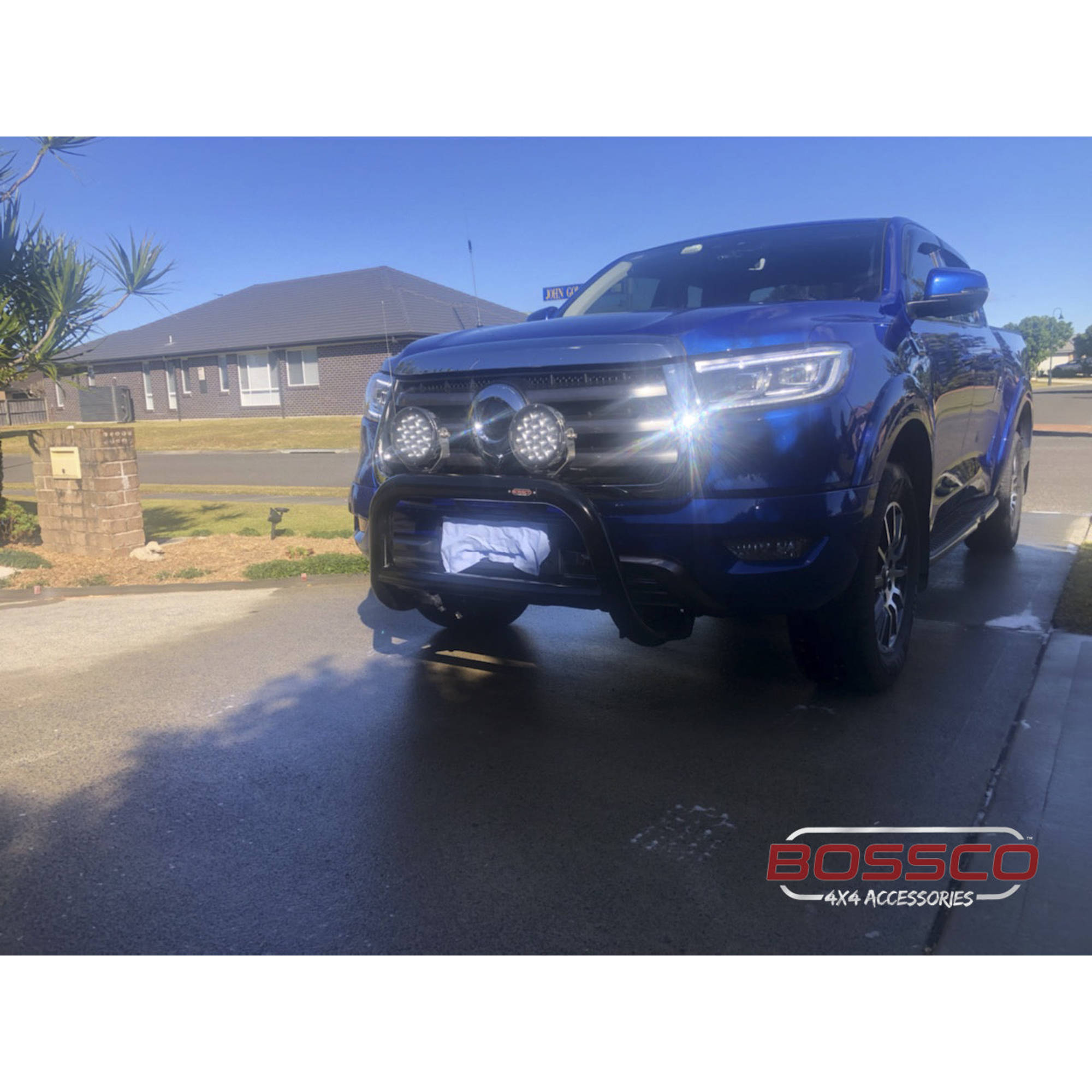 Black Low Nudge bar suitable for GWM Great Wall Cannon 04/2022 Onwards - CLEARANCE