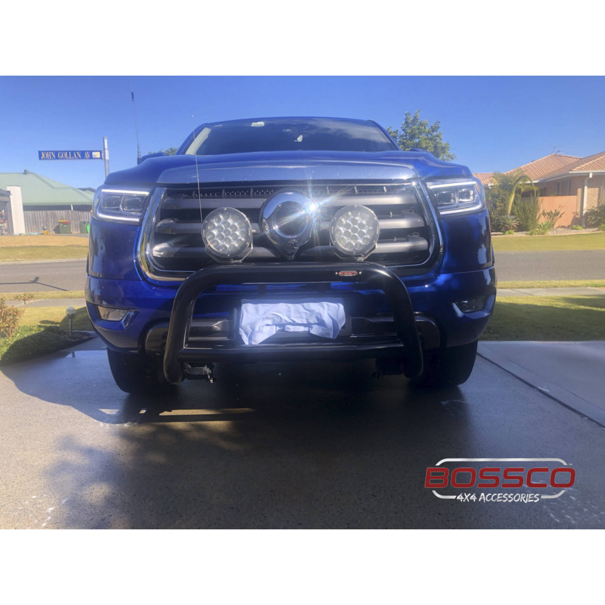 Black Low Nudge bar suitable for GWM Great Wall Cannon 04/2022 Onwards - CLEARANCE