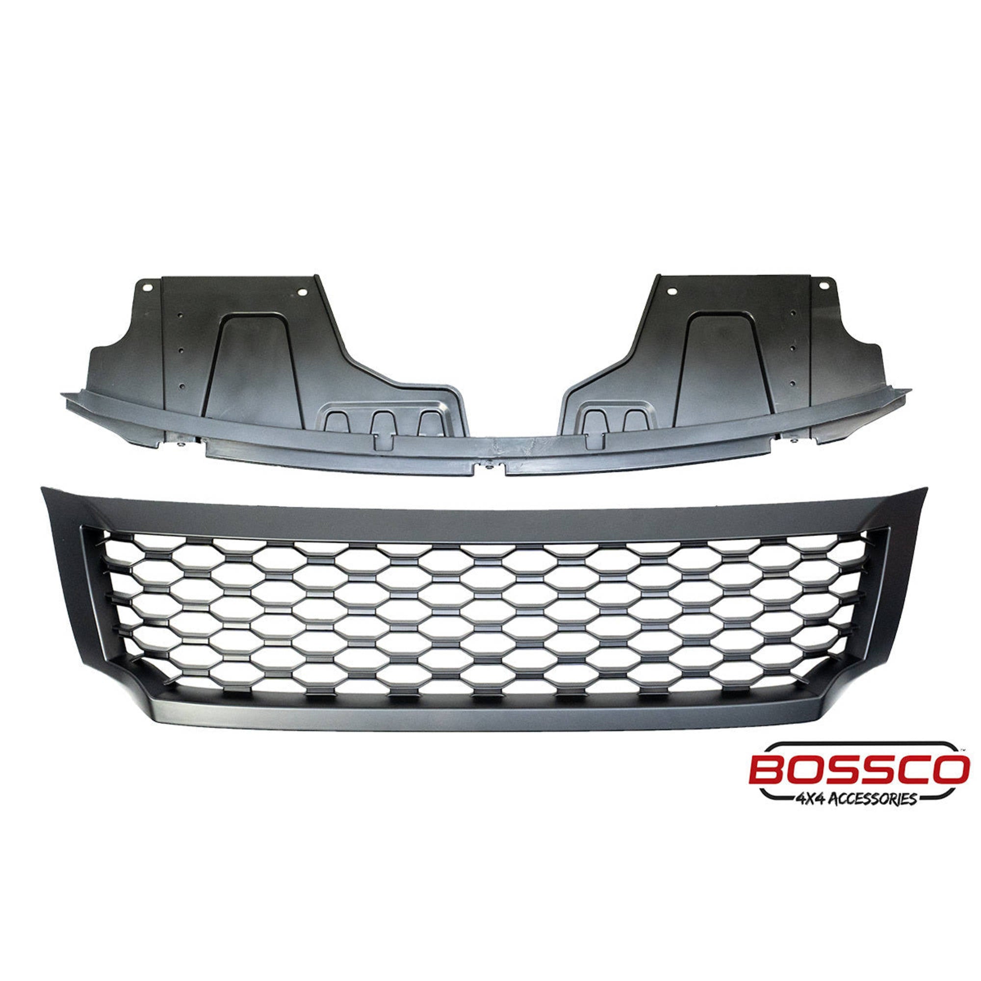 Front Black Mesh Grille Suitable For Nissan Navara NP300 2015-2020