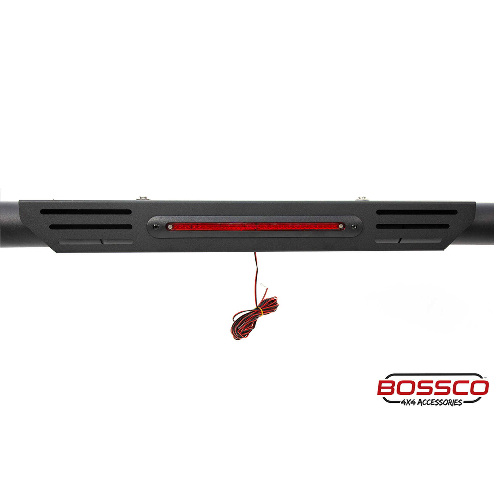 Black Steel Short Sports Bar Suitable With BA Roller Shutters - For Large American Utes