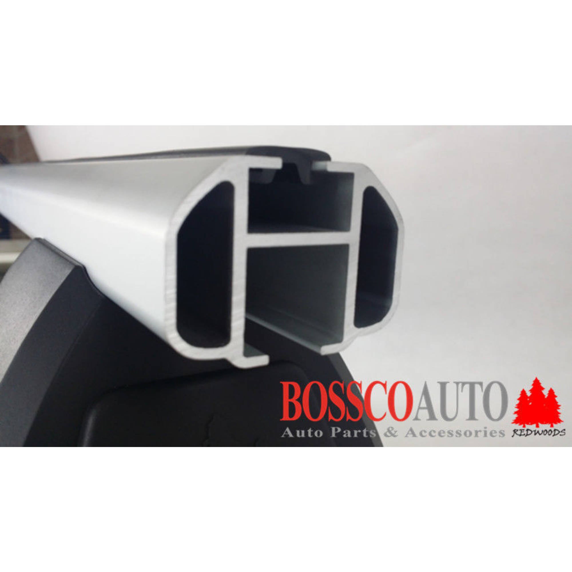 Silver Heavy Duty Roof Racks suitable for Volkswagen Transporter T5 T6 2004-20 (3 Bars)