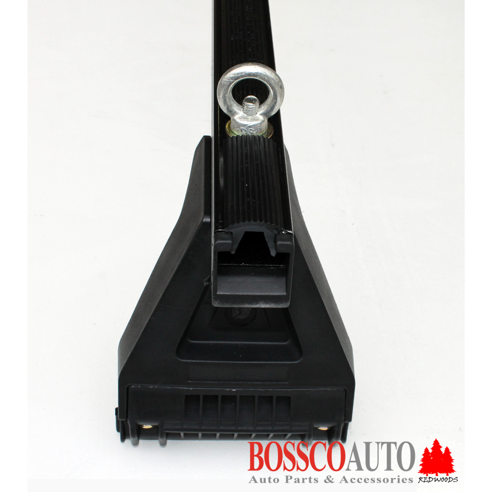Black Heavy Duty Roof Racks For Gutter Rail Mount Vehicles